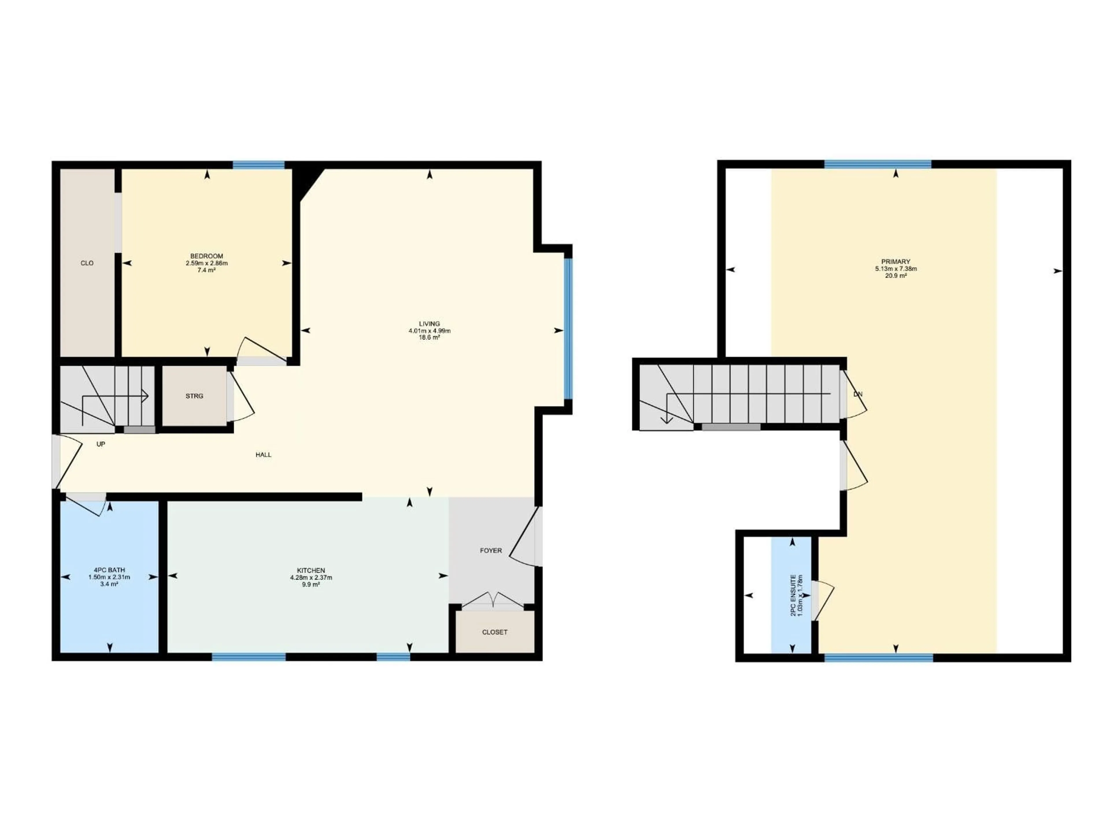 Floor plan for 6111 119 AV, Edmonton Alberta T5W1J7