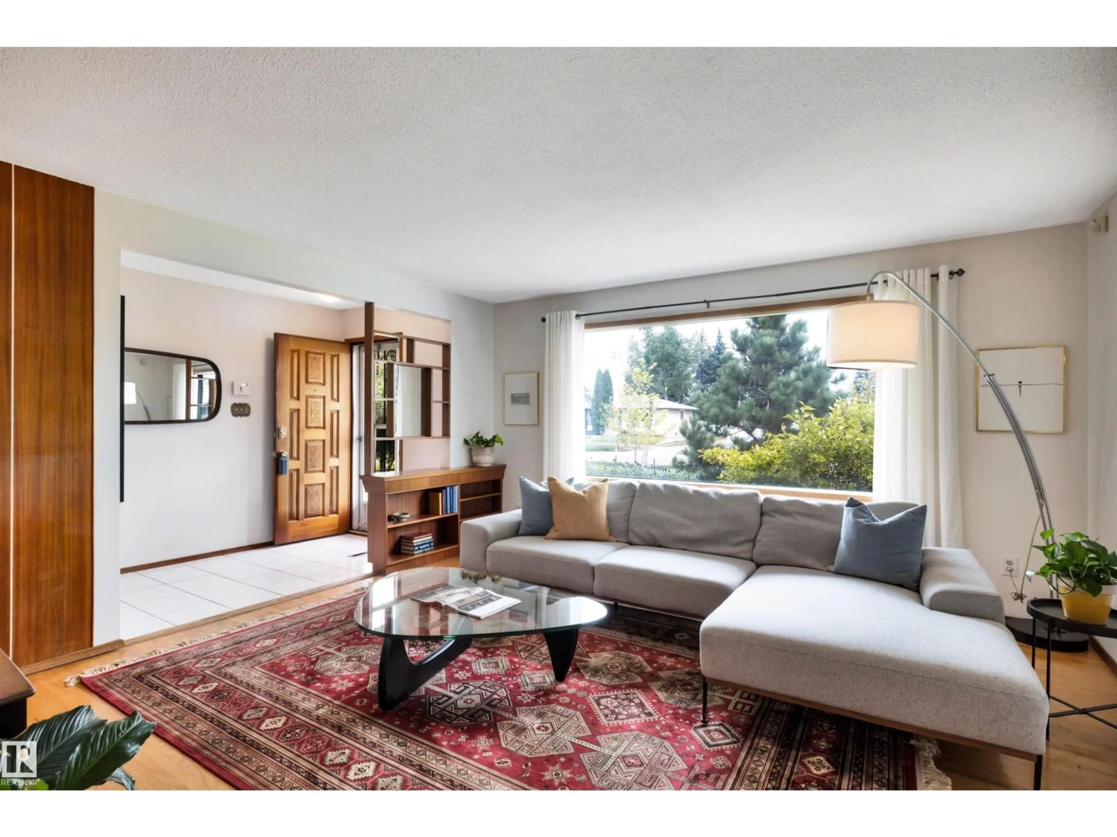 Living room with furniture, unknown for NW - 7211 132 AV, Edmonton Alberta T5C3C6