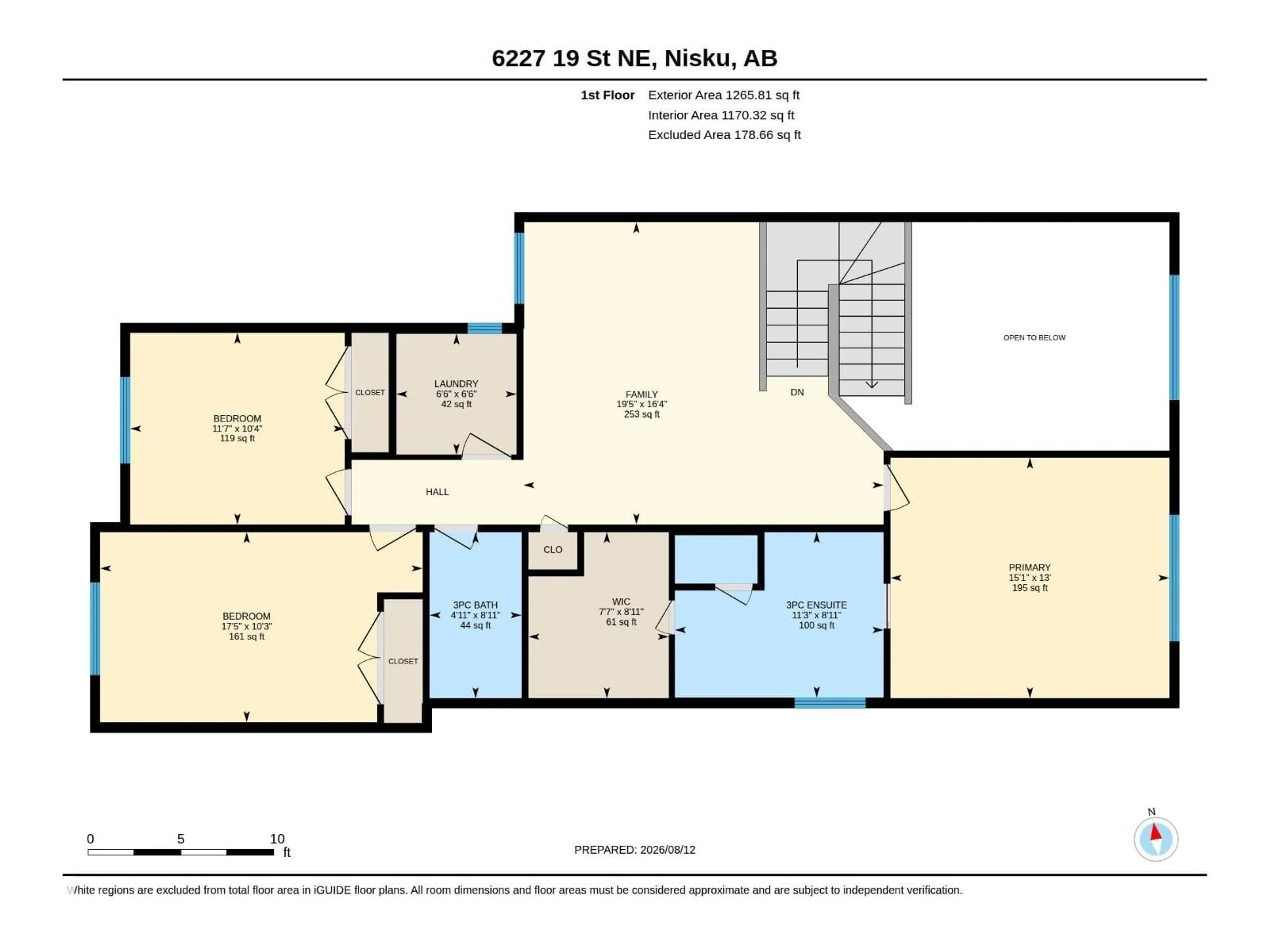 Floor plan for NE - 6227 19 ST, Rural Leduc County Alberta T4X3C8