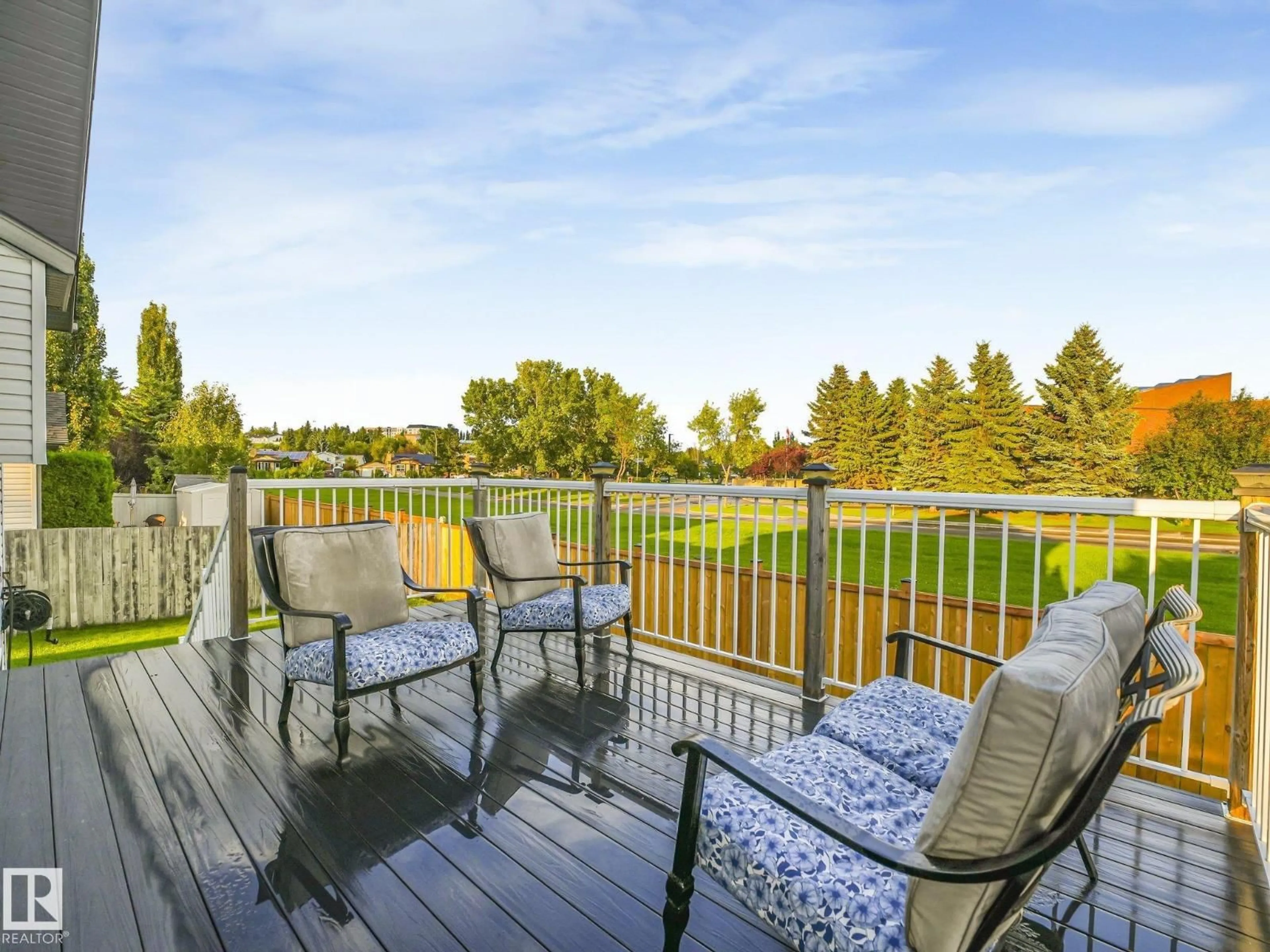 Patio, water/lake/river/ocean view for 4409 58 ST, Beaumont Alberta T4X1R7