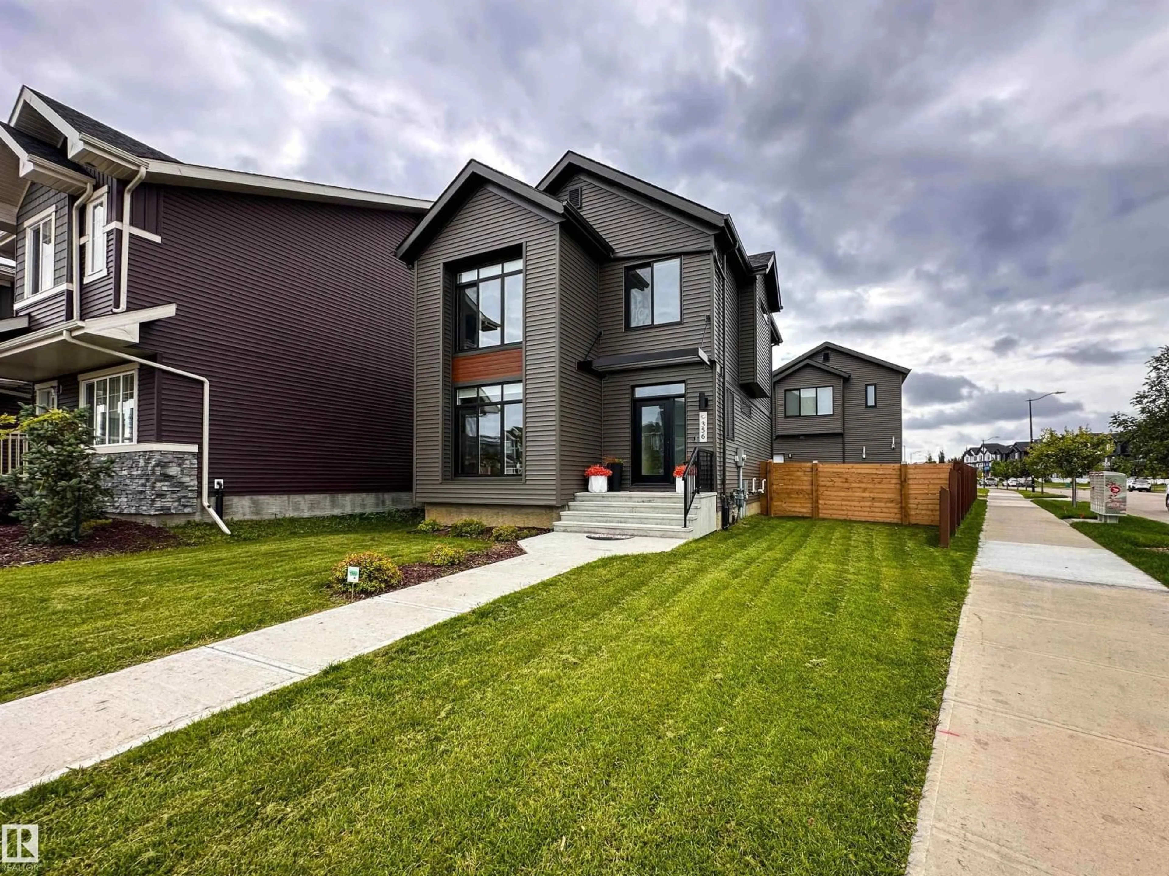 Home with brick exterior material, street for 356 JENSEN LAKES BV, St. Albert Alberta T8N7H5