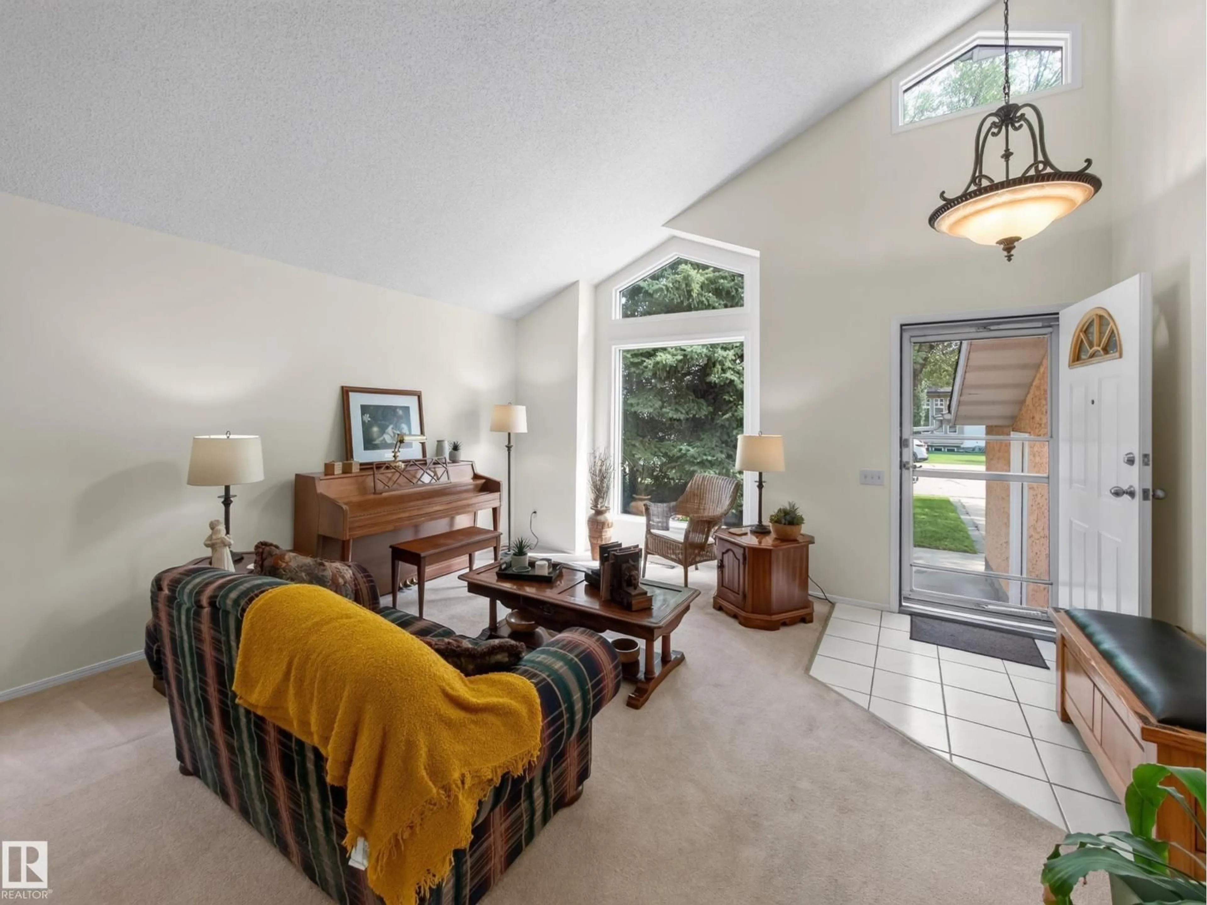 Living room with furniture, unknown for 1404 FALCONER RD, Edmonton Alberta T6R2E1