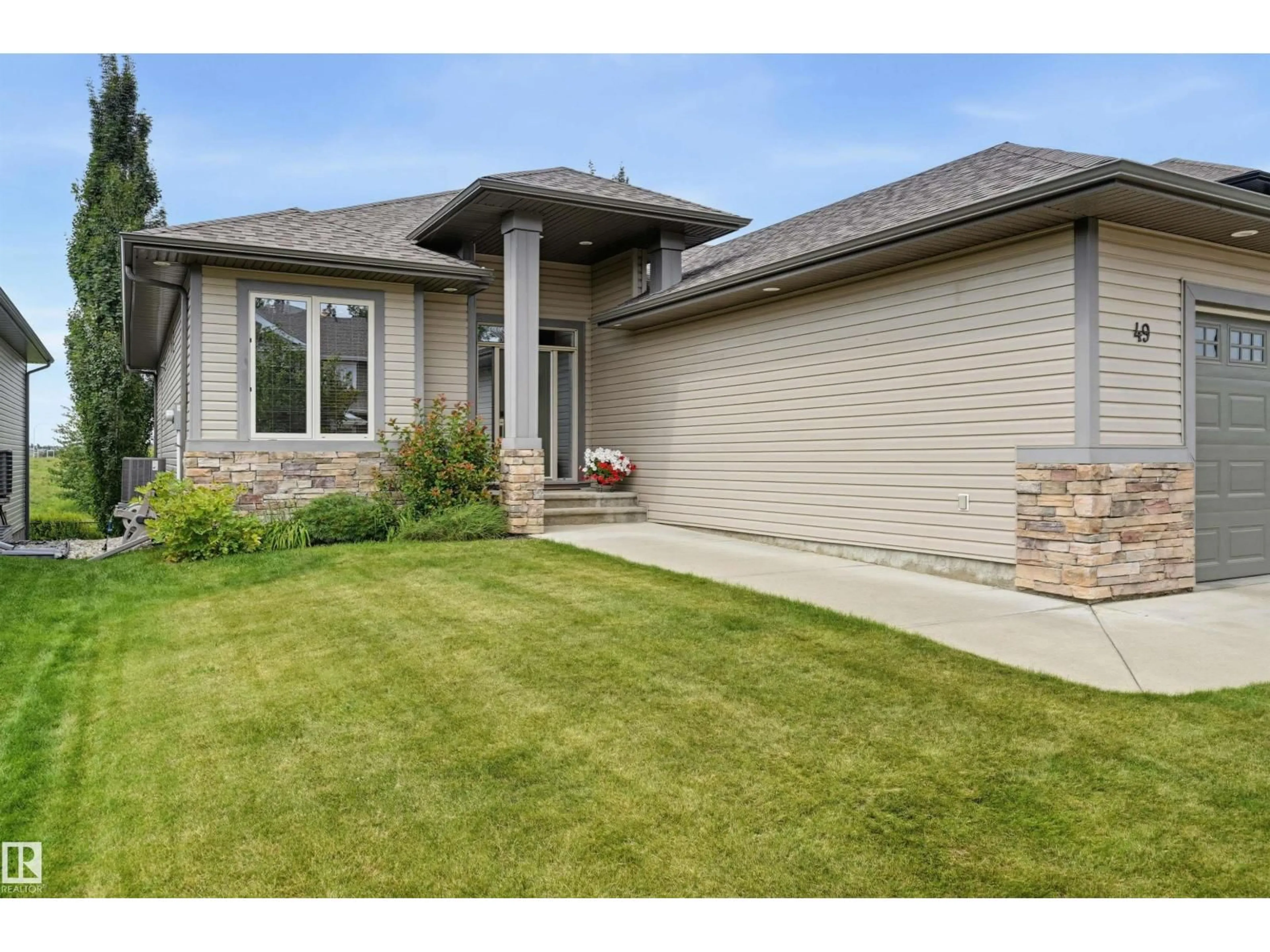 Home with brick exterior material, street for 49 DANFIELD PL, Spruce Grove Alberta T7X0A3