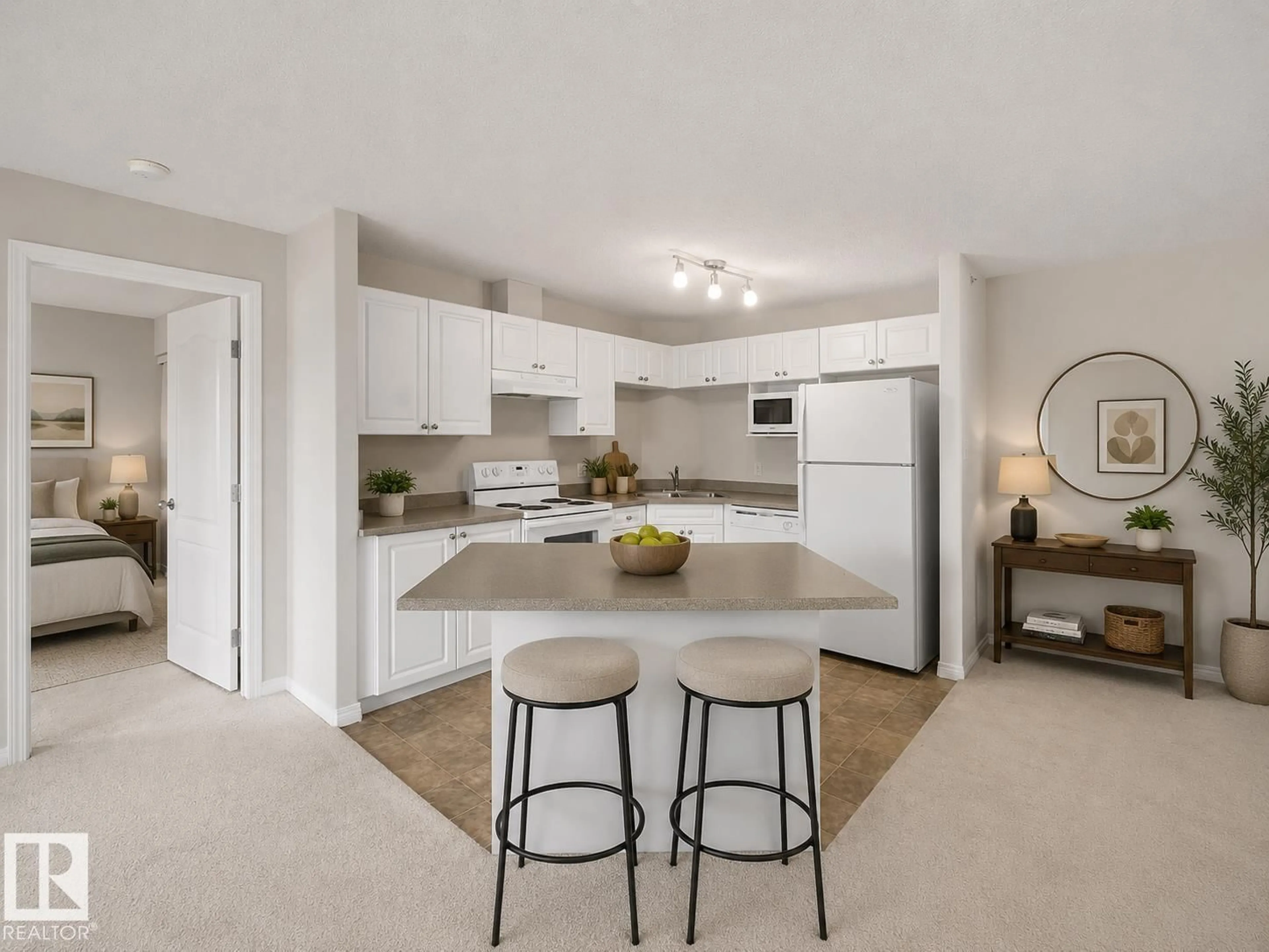 Open concept kitchen, unknown for 1418 CLAREVIEW STATION DR, Edmonton Alberta T5Y0E6