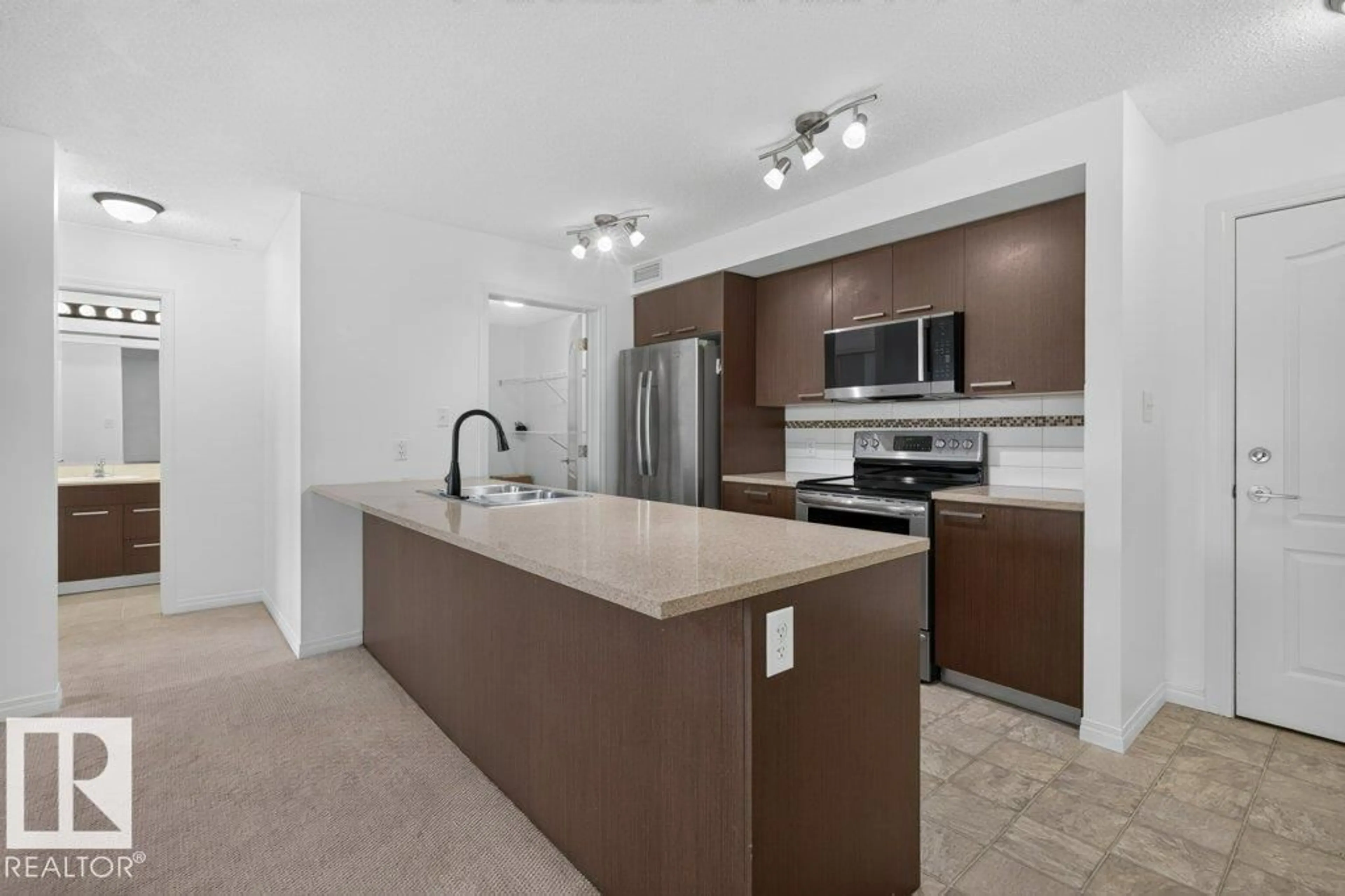 Open concept kitchen, unknown for 2309 - 7343 SOUTH TERWILLEGAR DR, Edmonton Alberta T6R0M2