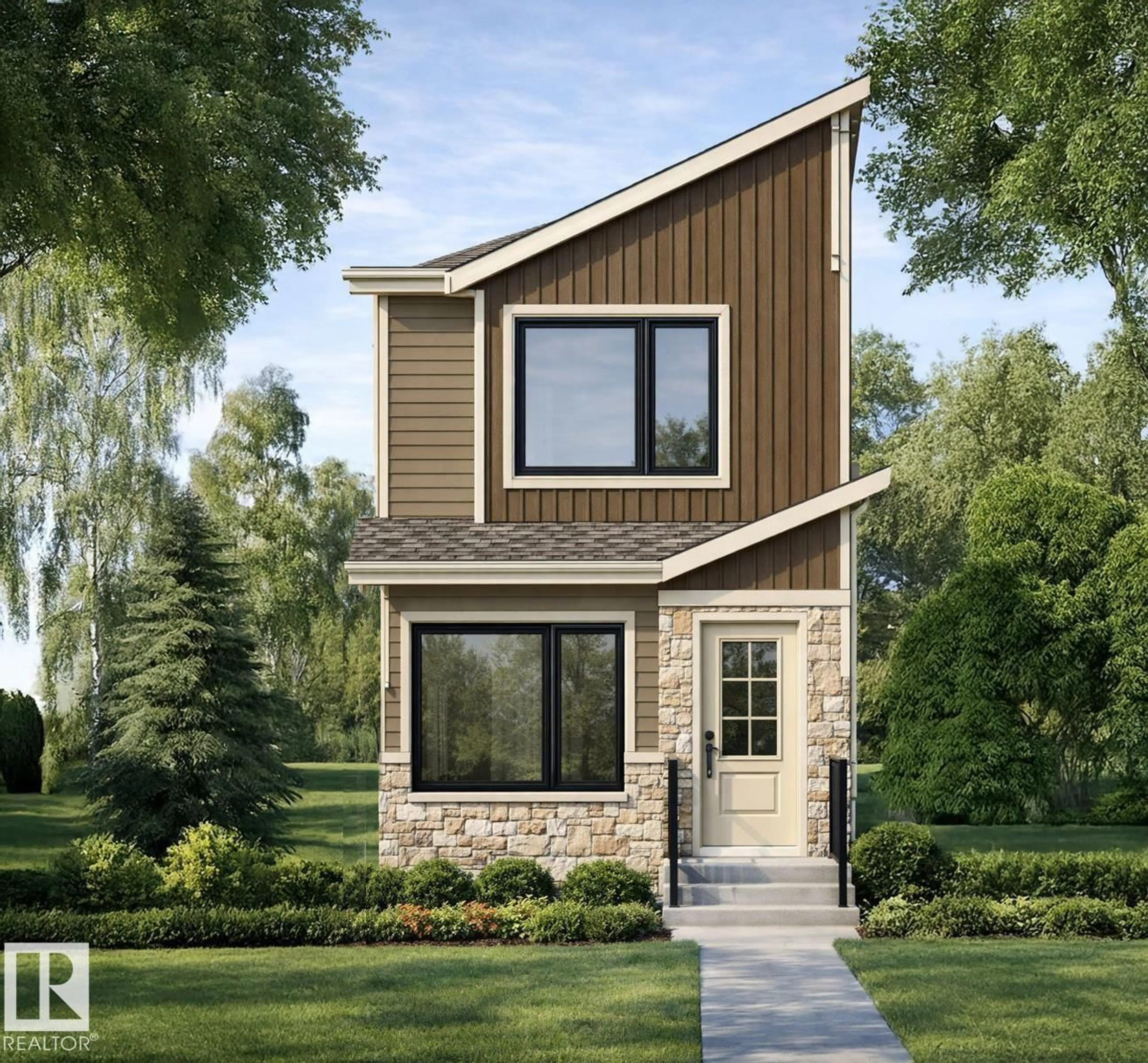 Home with brick exterior material, street for NW - 1316 9 ST, Edmonton Alberta T6T2X7