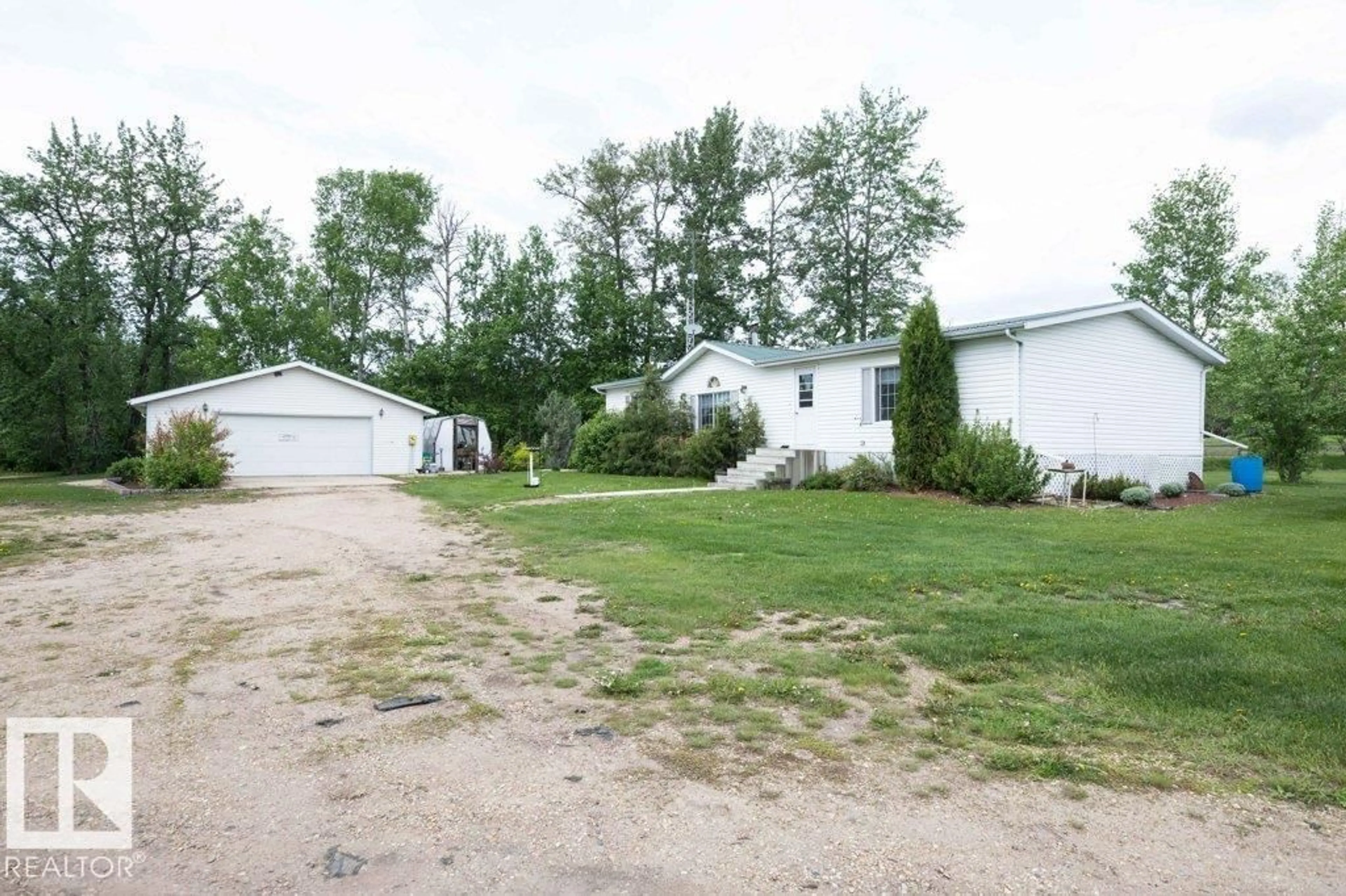 A pic from outside/outdoor area/front of a property/back of a property/a pic from drone, street for 4903A 47 AV, Rural Westlock County Alberta T0G1H0