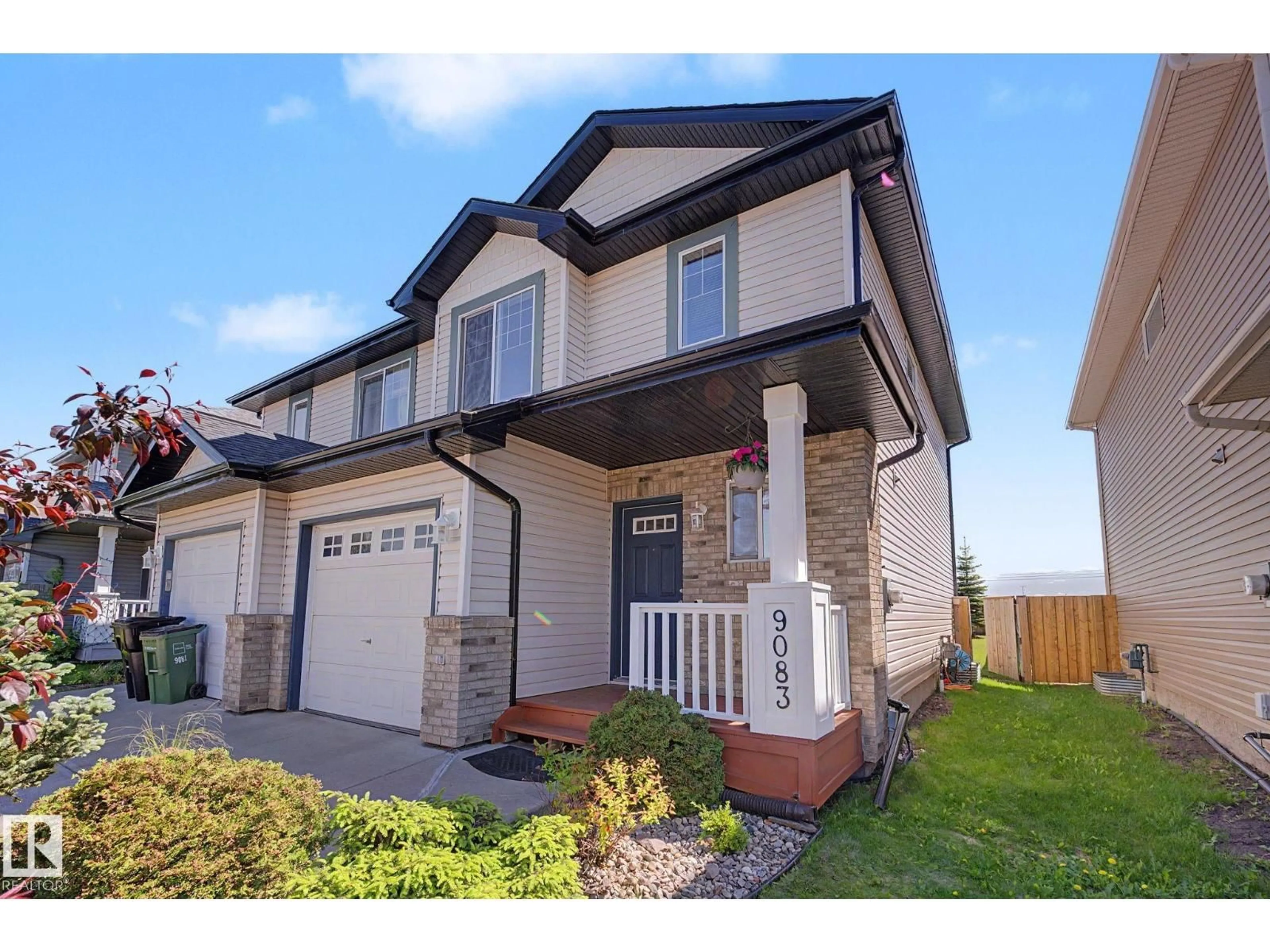 Home with brick exterior material, street for 9083 SCOTT CR, Edmonton Alberta T6R0E7