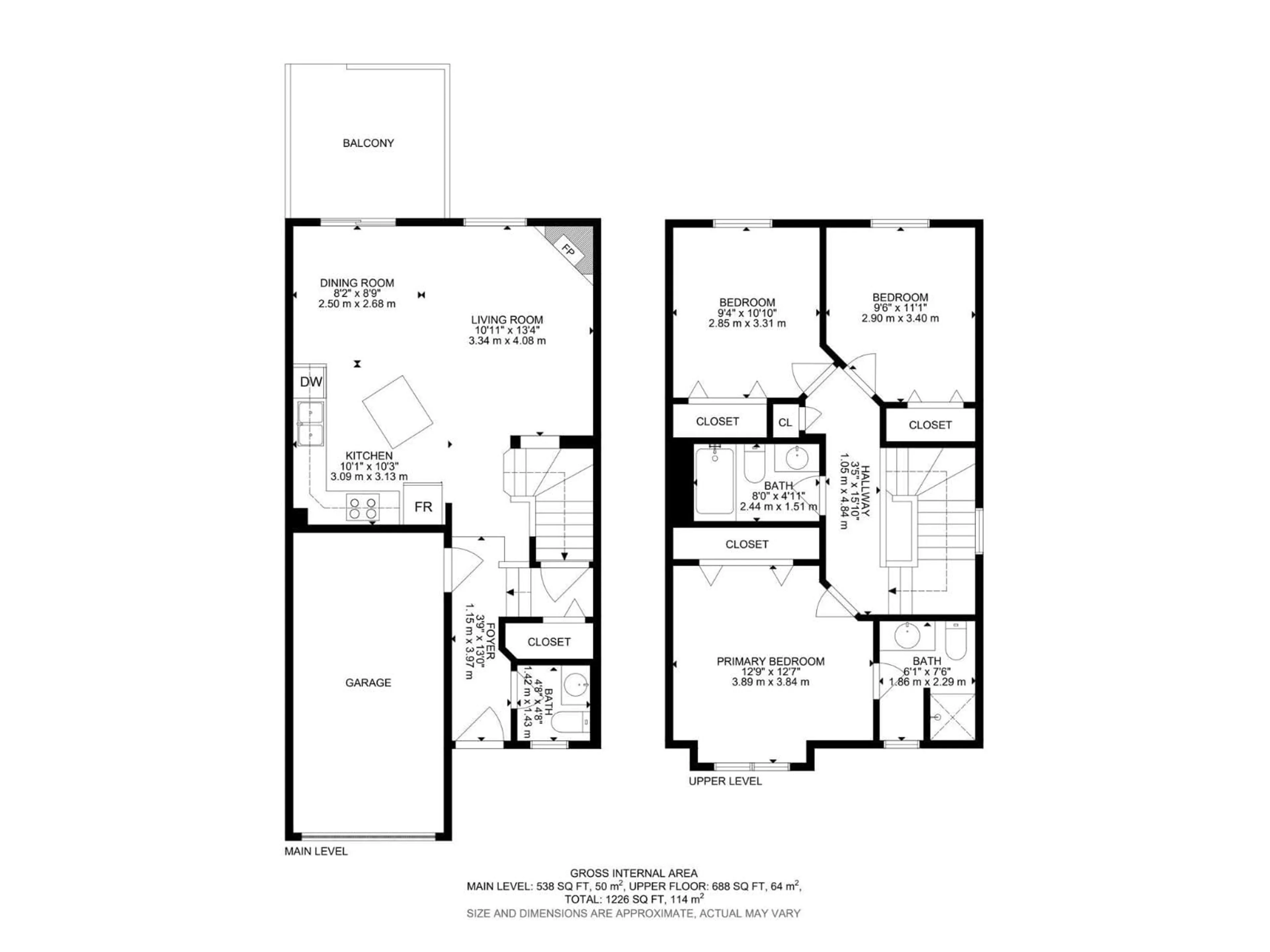 Floor plan for 9083 SCOTT CR, Edmonton Alberta T6R0E7