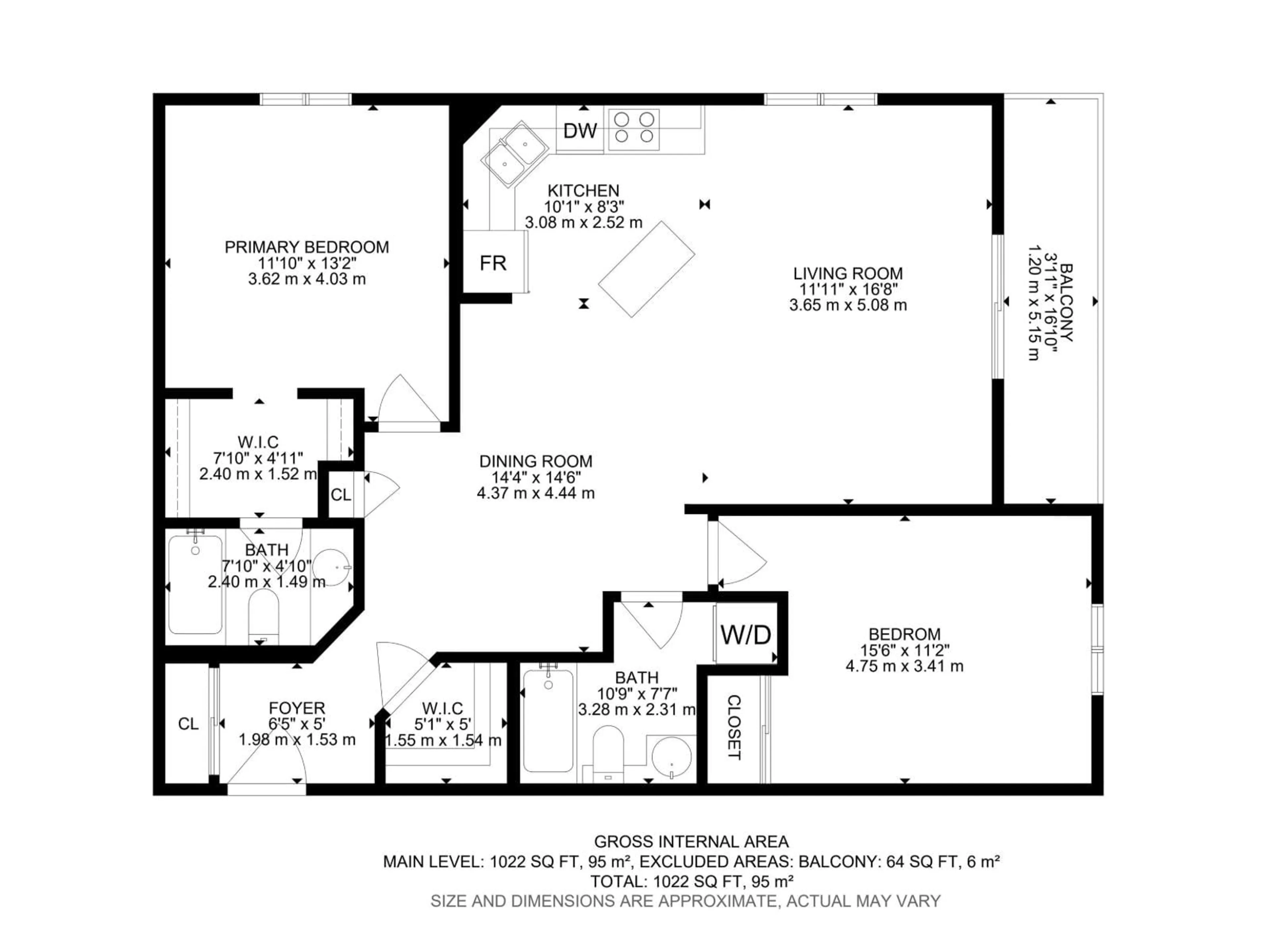Floor plan for 323 - 240 SPRUCE RIDGE RD, Spruce Grove Alberta T7X0G5