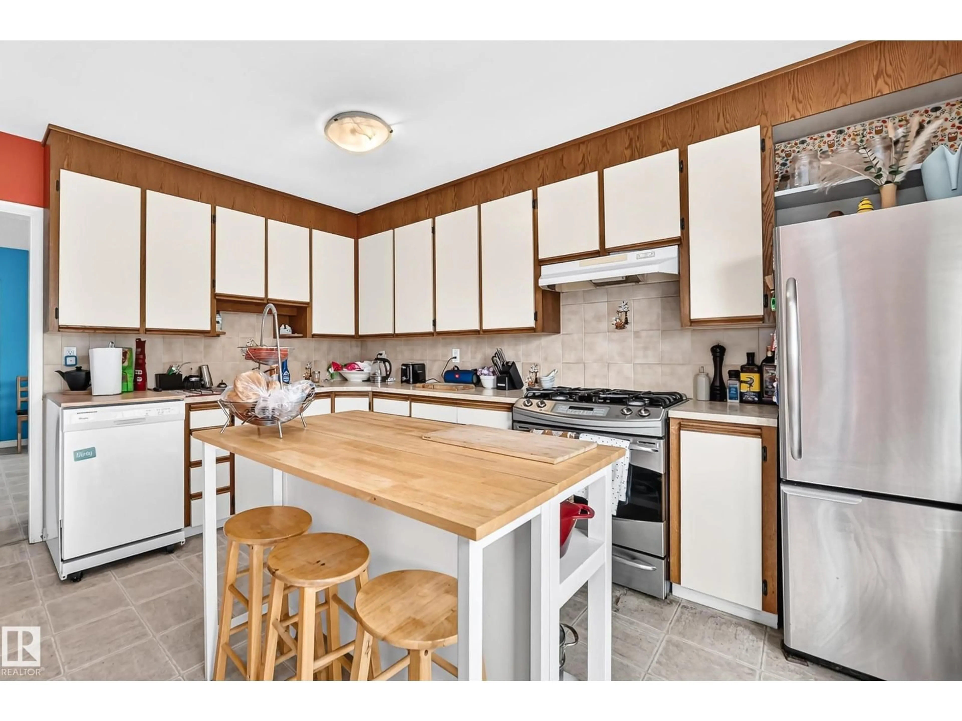 Open concept kitchen, unknown for NW - 12405 126 ST, Edmonton Alberta T5L0X2