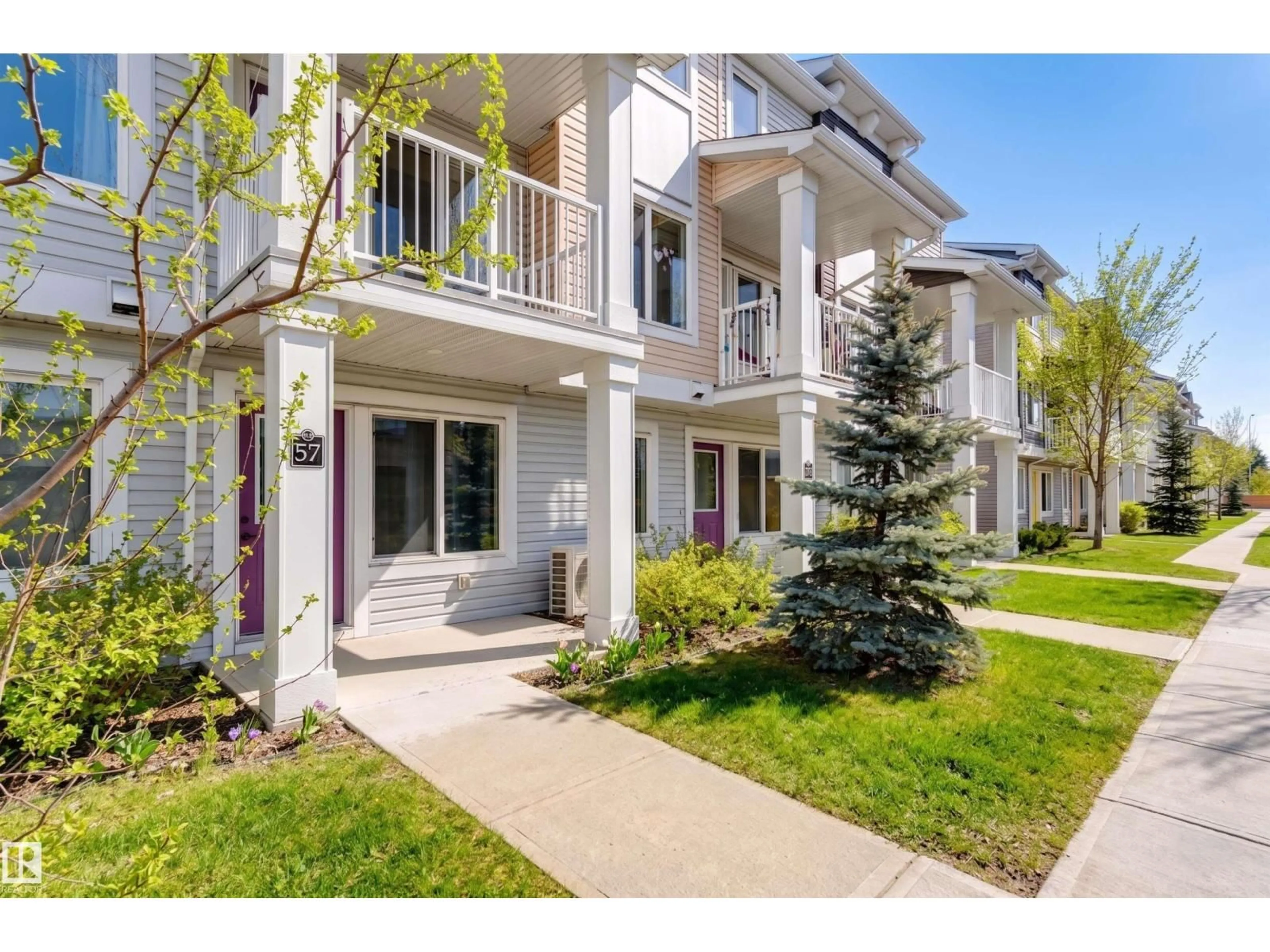 Patio, street for #57 - 330 BULYEA RD, Edmonton Alberta T6R0W8