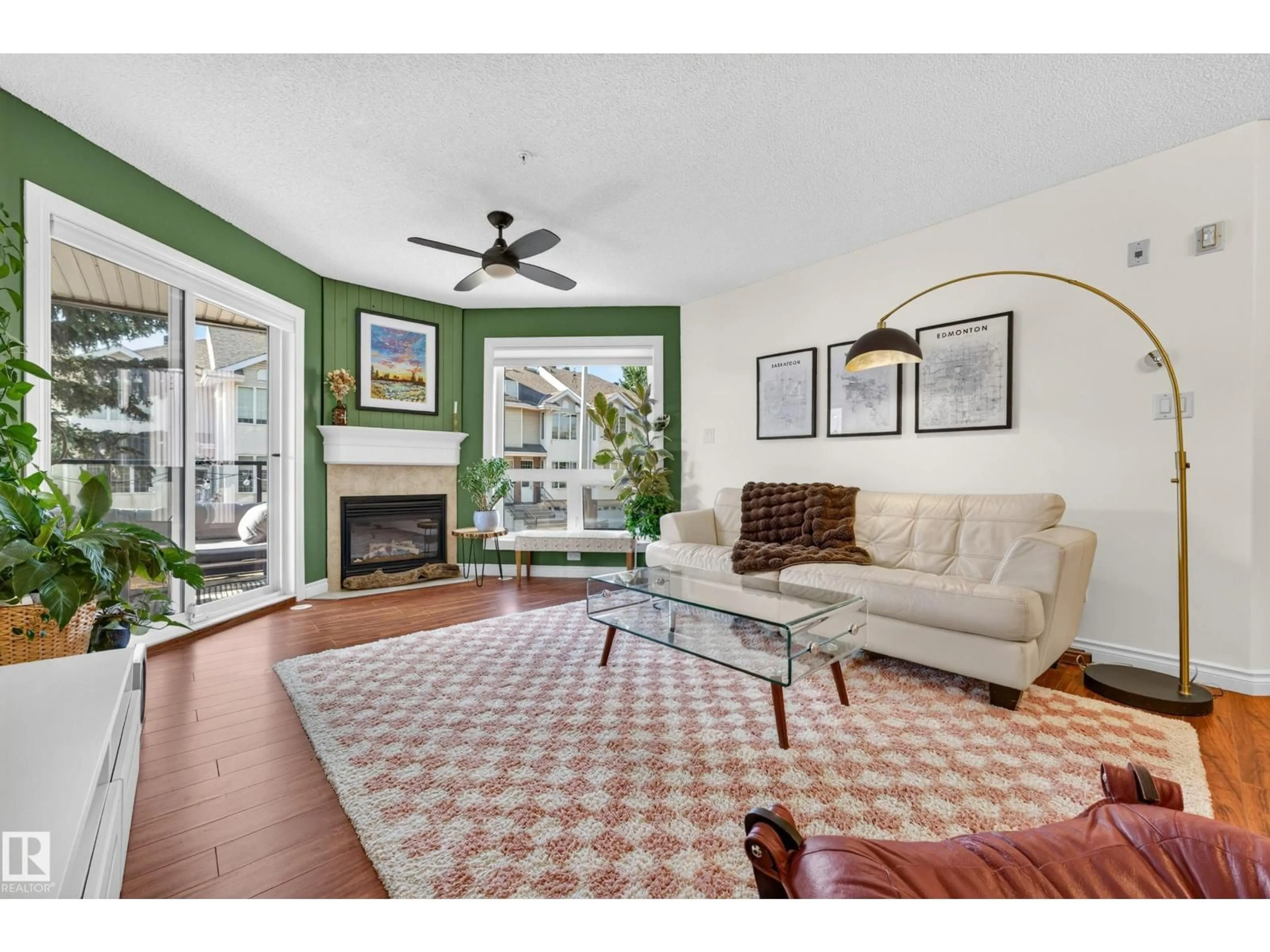 Living room with furniture, unknown for 206 - 7839 96 ST, Edmonton Alberta T6C4R4