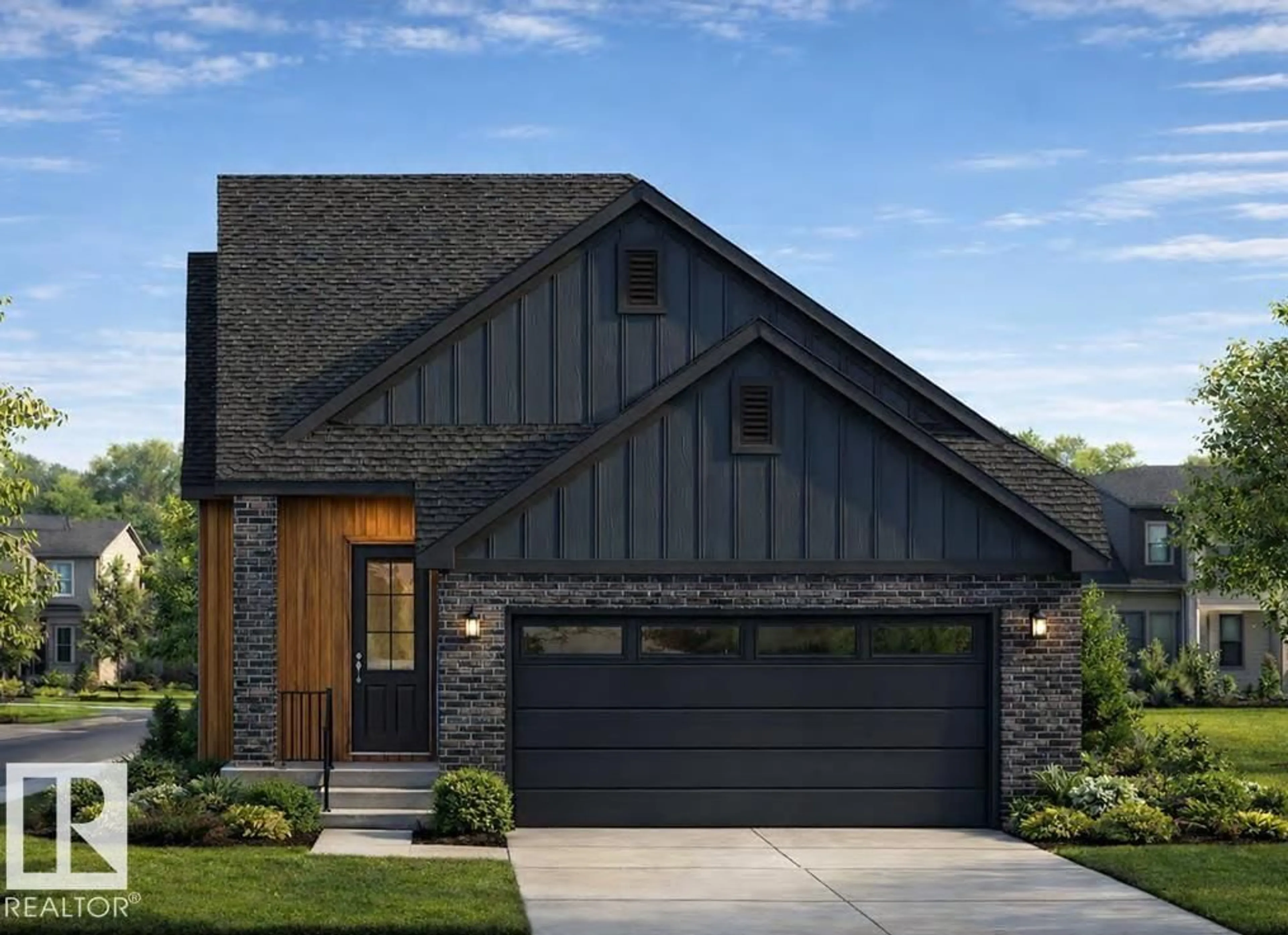 Home with brick exterior material, street for 17 CLOUTIER CL, St. Albert Alberta T8N4H7