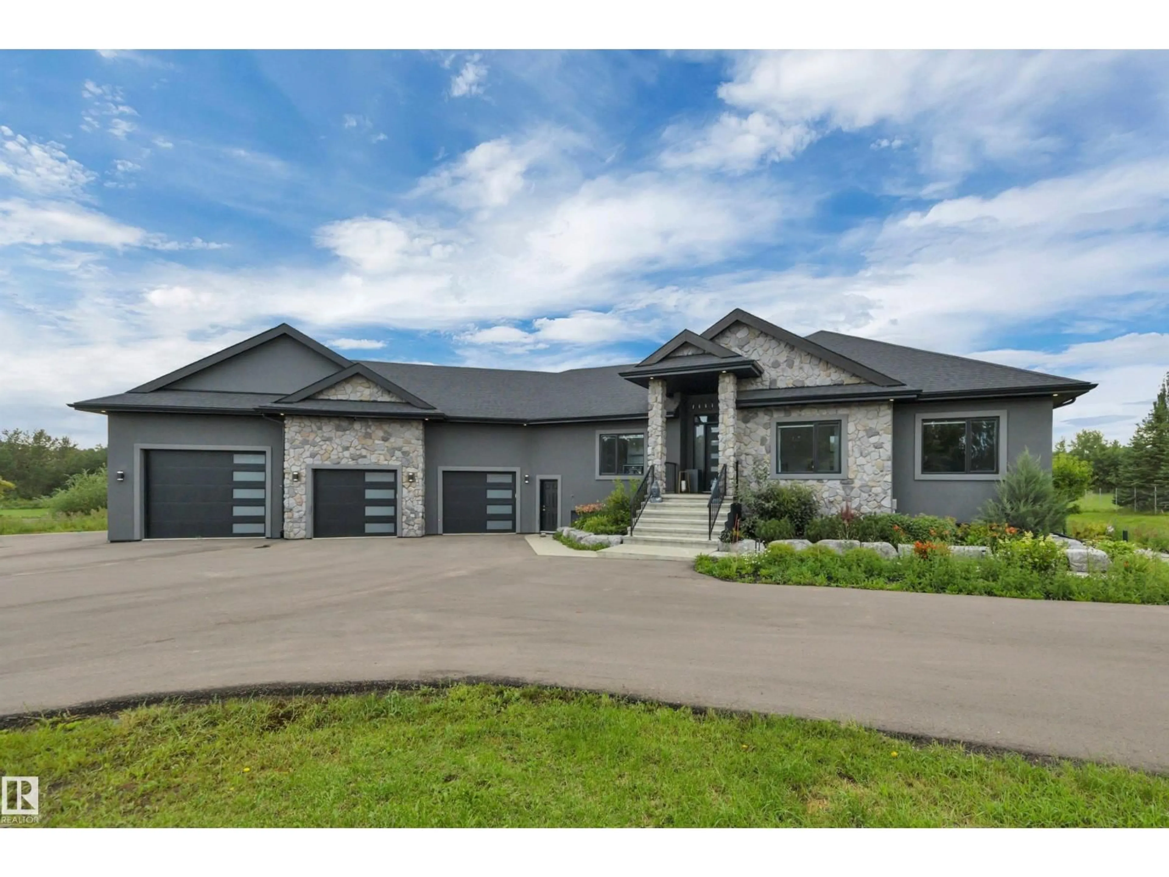 Home with brick exterior material, street for 190 50450 RGE RD 222, Rural Leduc County Alberta T0B3M2