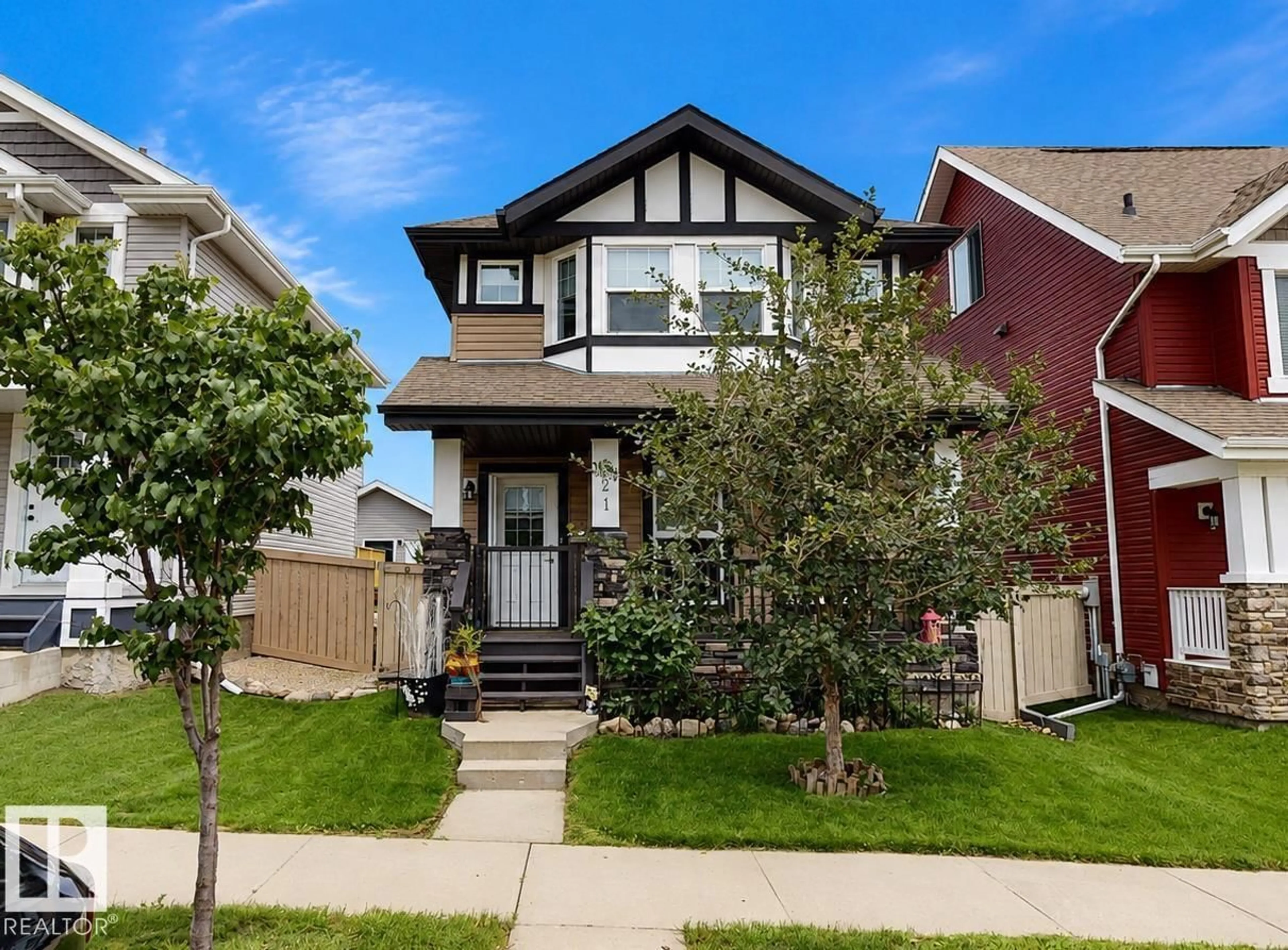 Home with brick exterior material, street for 821 36A AV, Edmonton Alberta T6T0S5