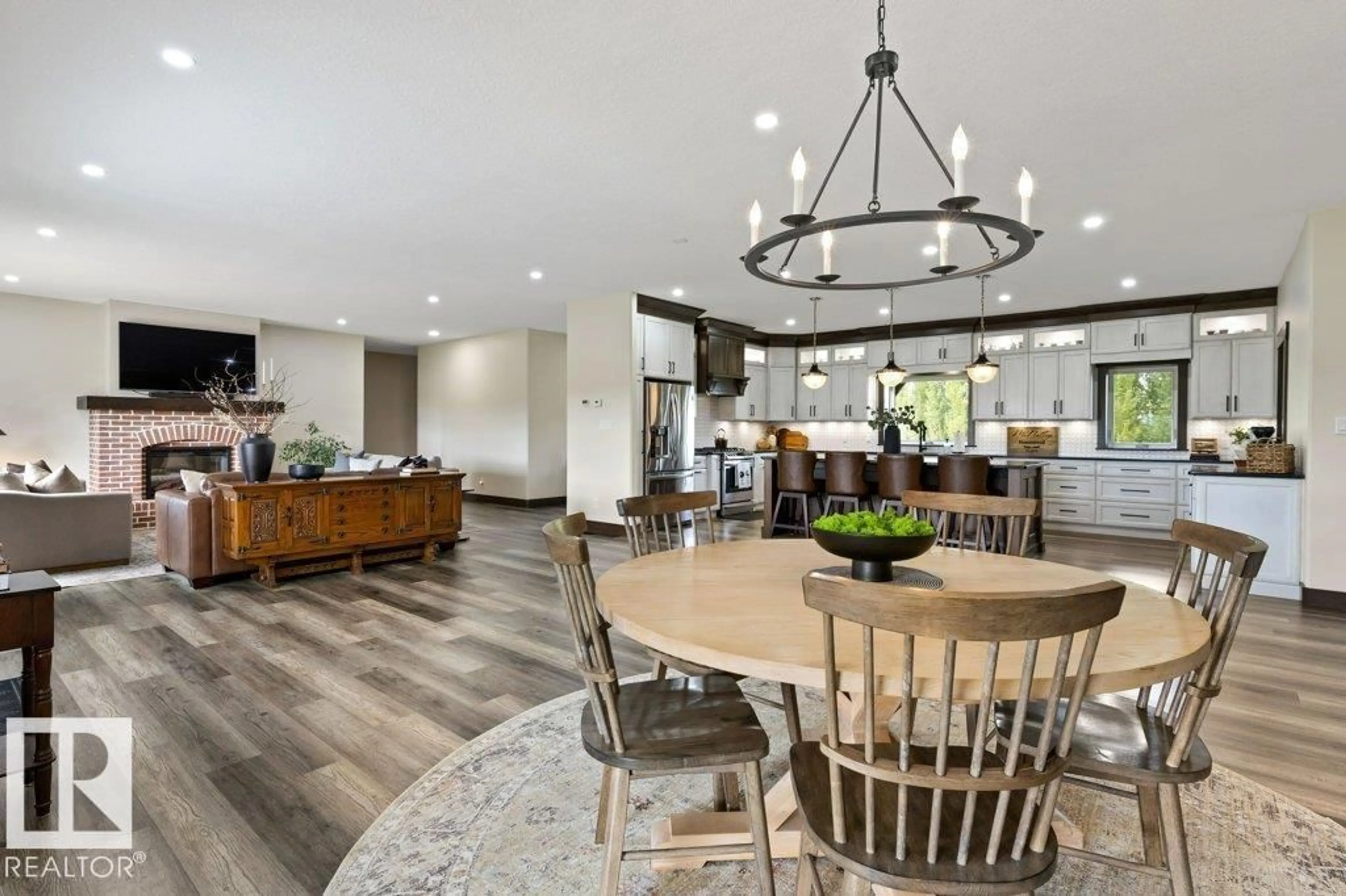Open concept kitchen, unknown for 26517 TWP ROAD 584, Rural Westlock County Alberta T0G1W0