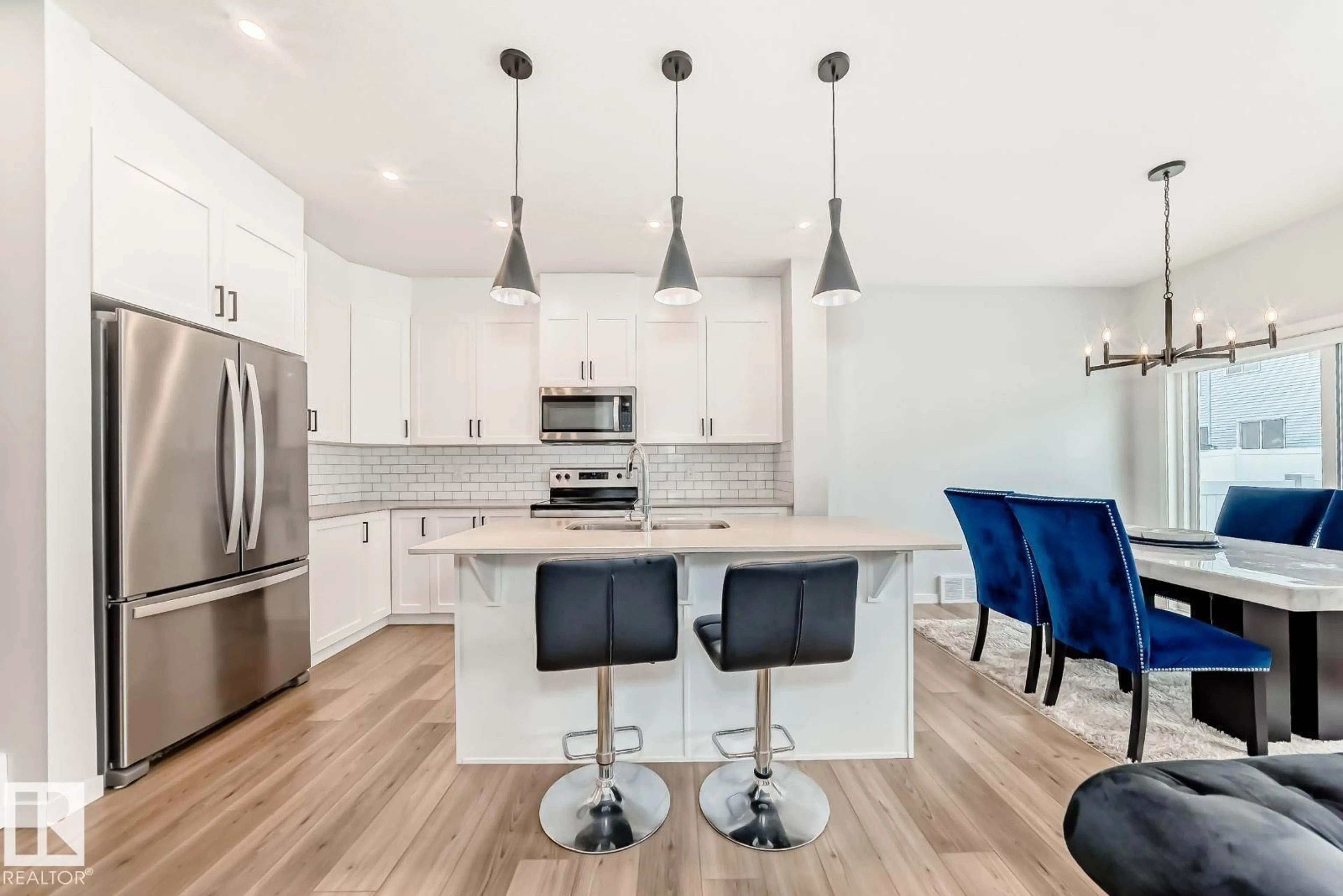 Open concept kitchen, unknown for 17764 73 ST, Edmonton Alberta T5Z0V8
