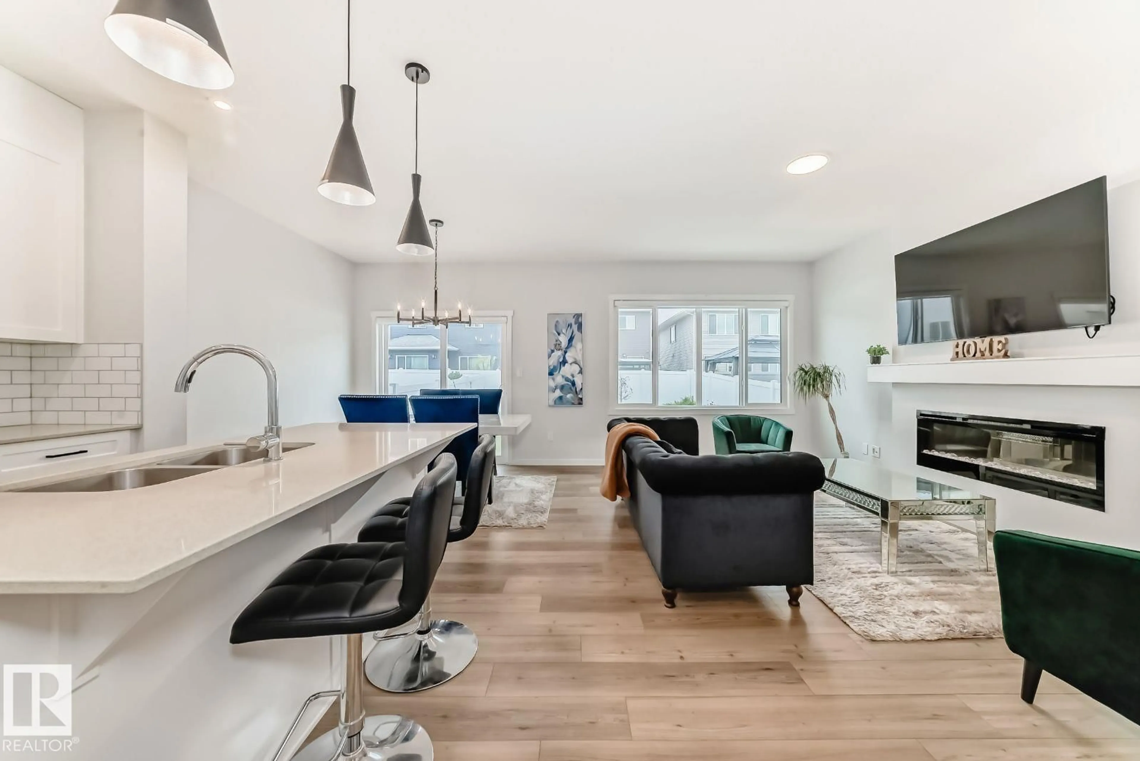 Open concept kitchen, unknown for 17764 73 ST, Edmonton Alberta T5Z0V8