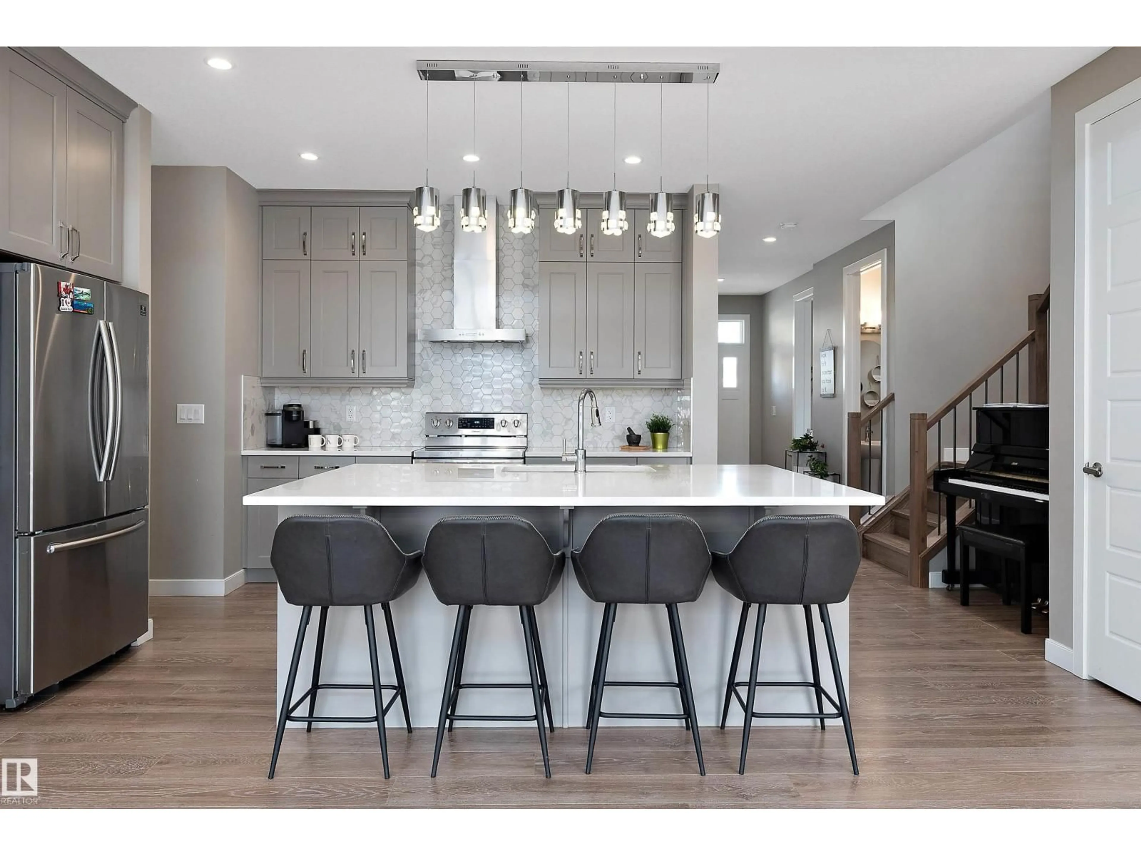 Open concept kitchen, unknown for NW - 1619 201 ST, Edmonton Alberta T6M0Y3