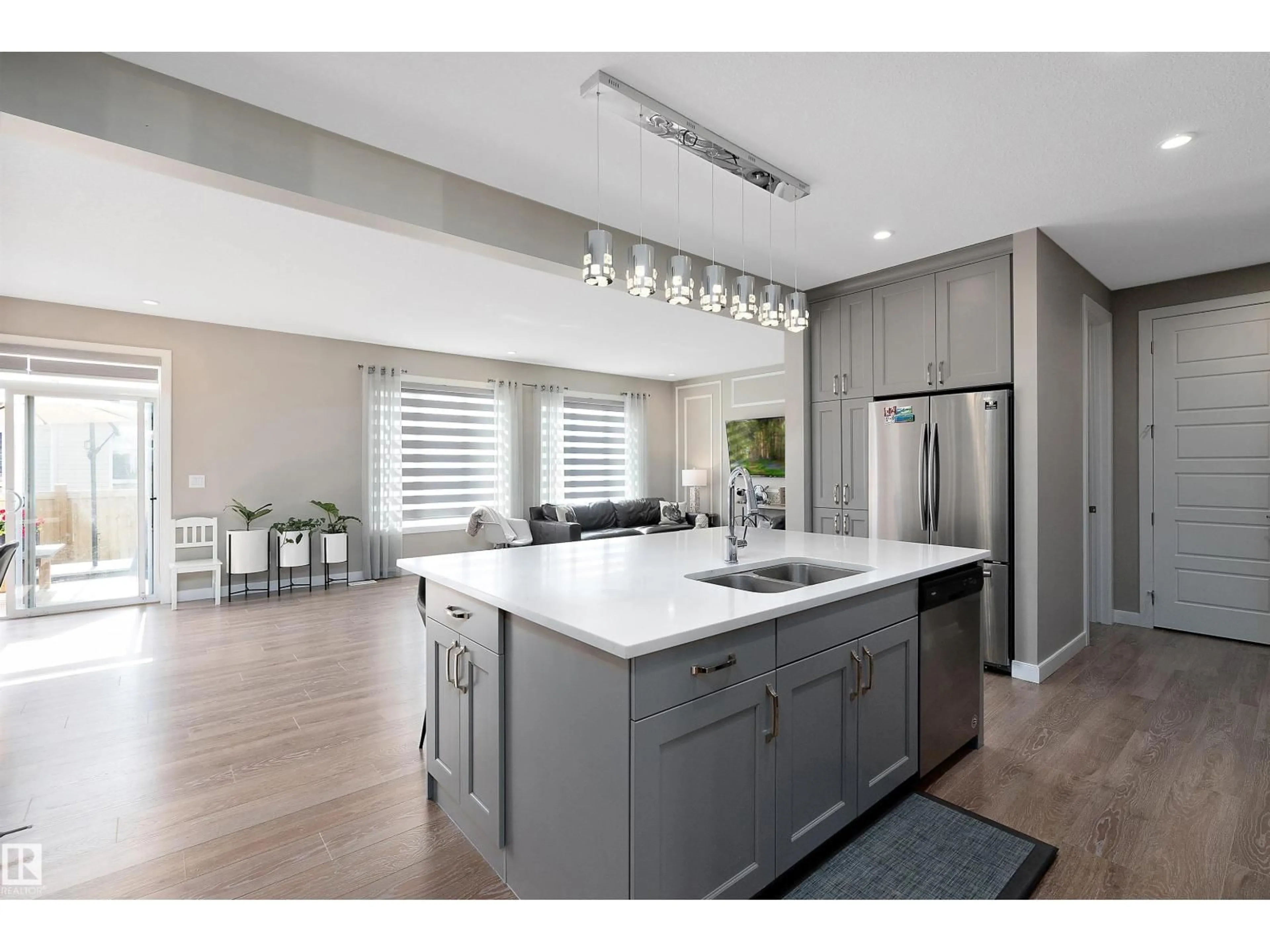 Open concept kitchen, unknown for NW - 1619 201 ST, Edmonton Alberta T6M0Y3