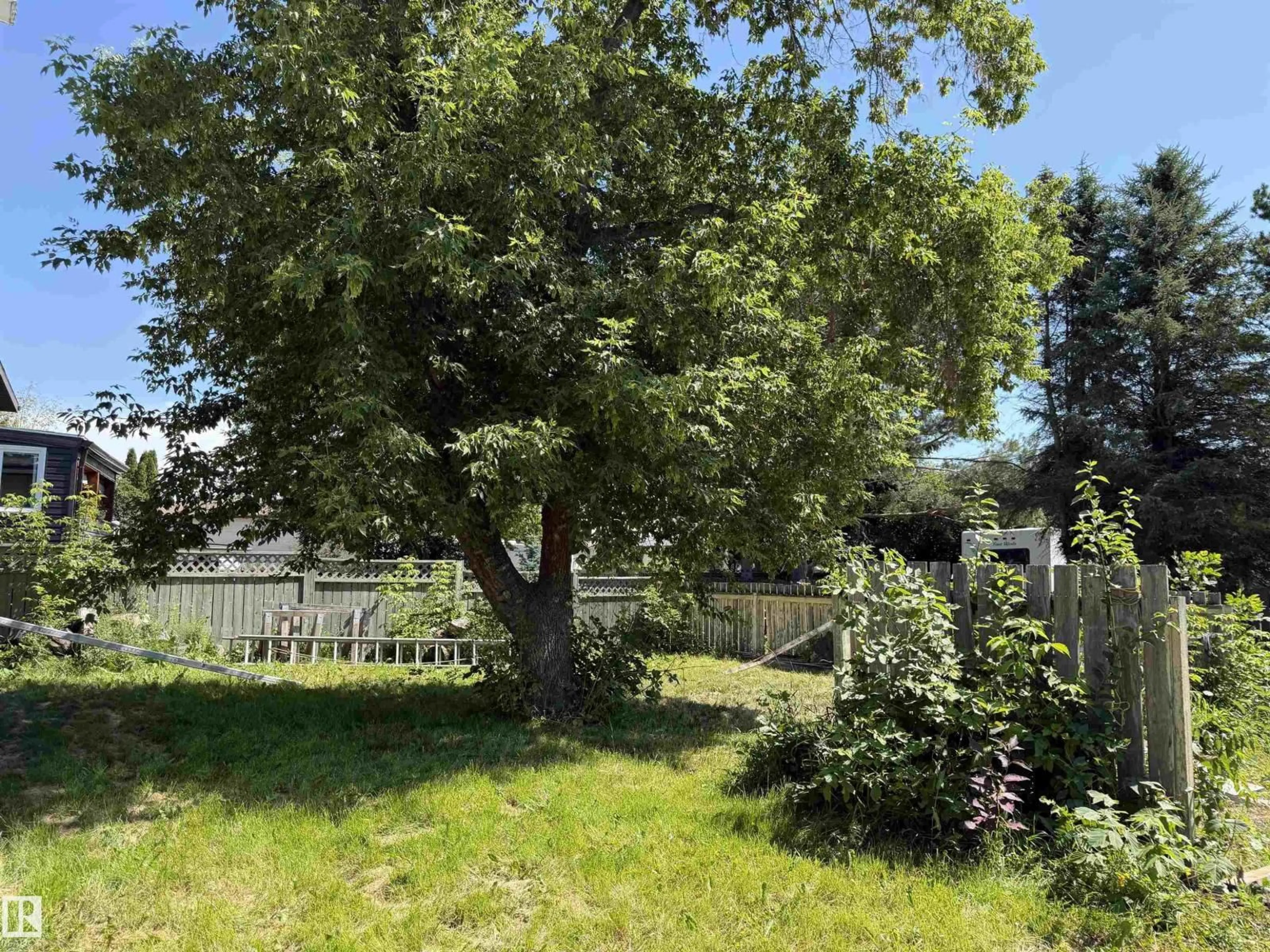 Patio, forest/trees view for 107 MOUNTAIN ASH DR, Wetaskiwin Alberta T9A2T4