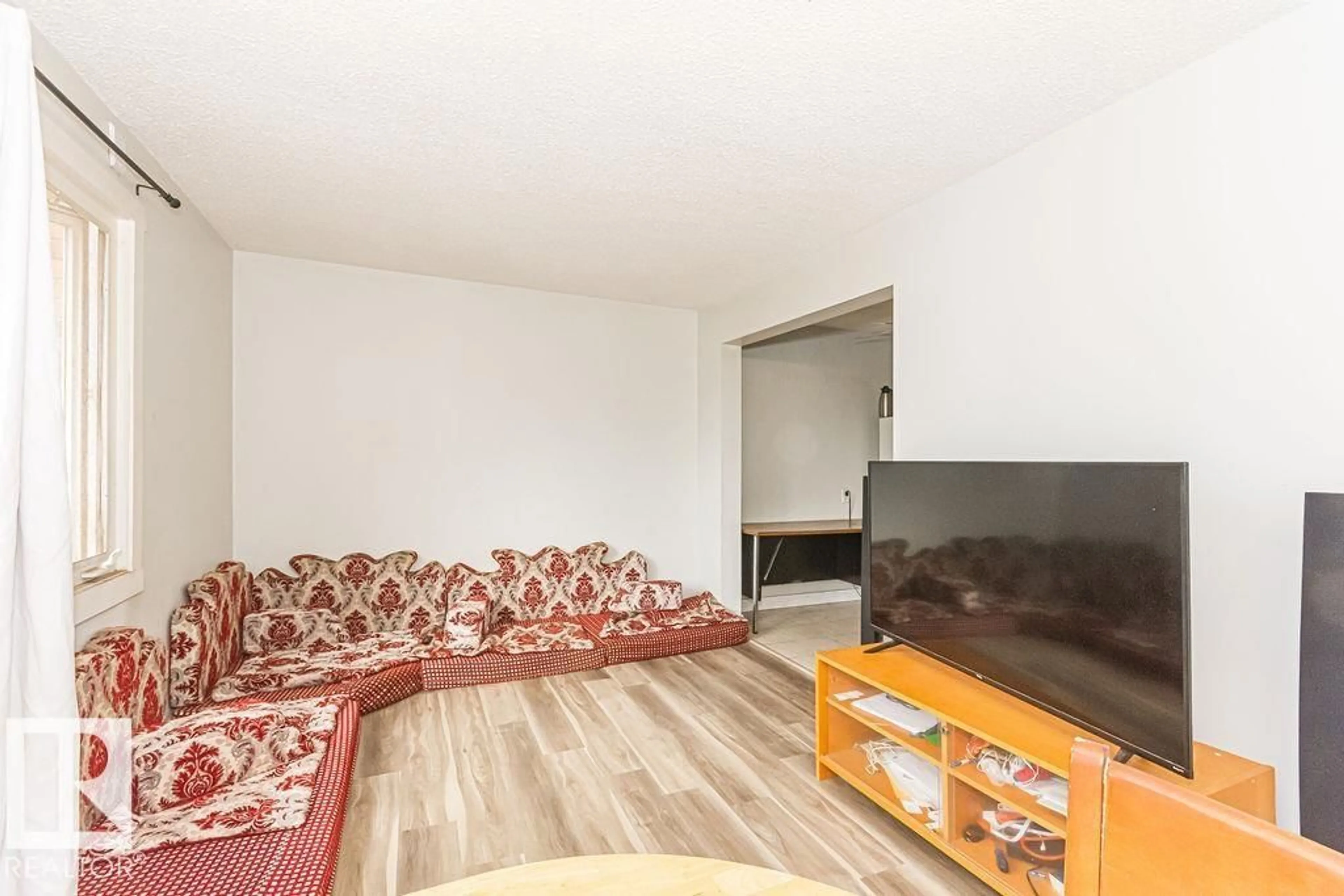 Living room with furniture, unknown for #5 - 14205 82 ST, Edmonton Alberta T5E2V7