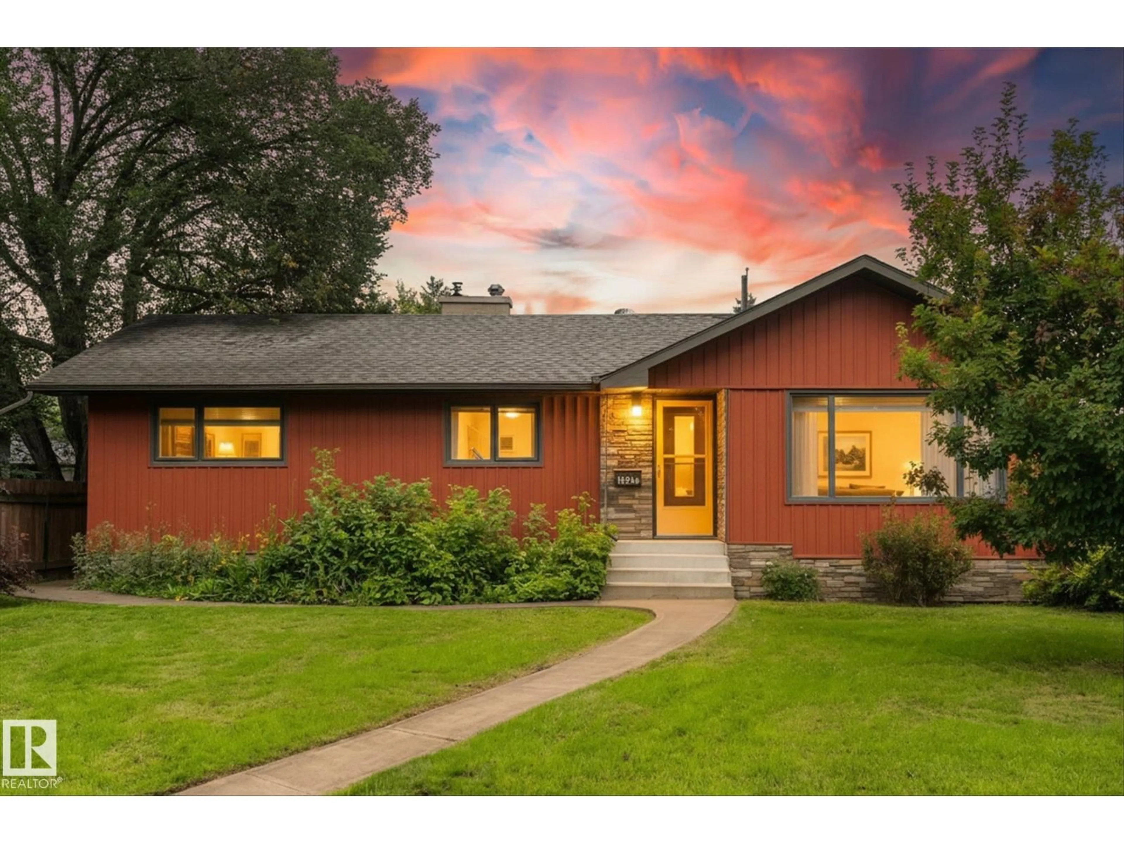 Home with brick exterior material, street for 15930 93 AV, Edmonton Alberta T5R5H5