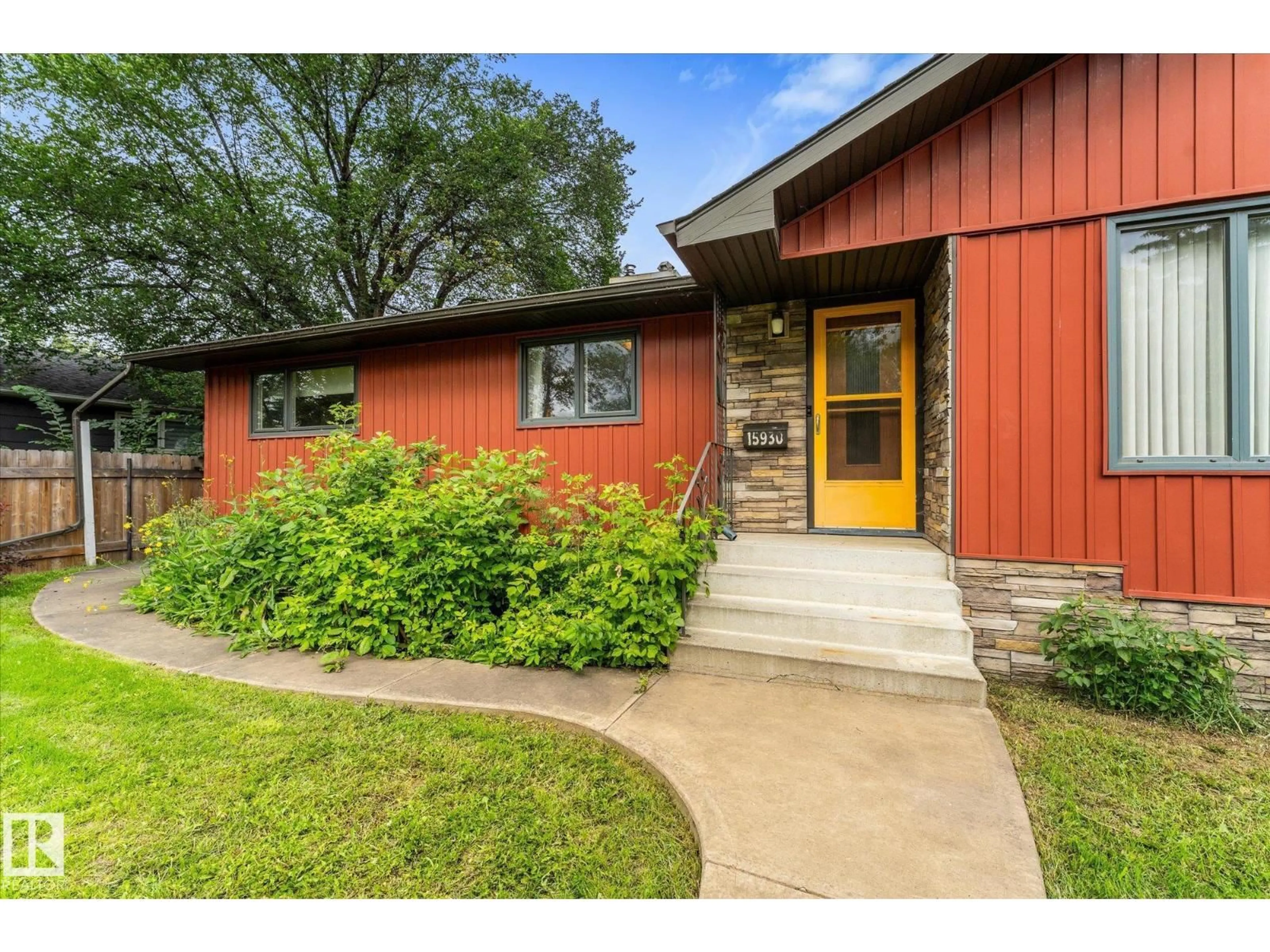 Home with brick exterior material, street for 15930 93 AV, Edmonton Alberta T5R5H5