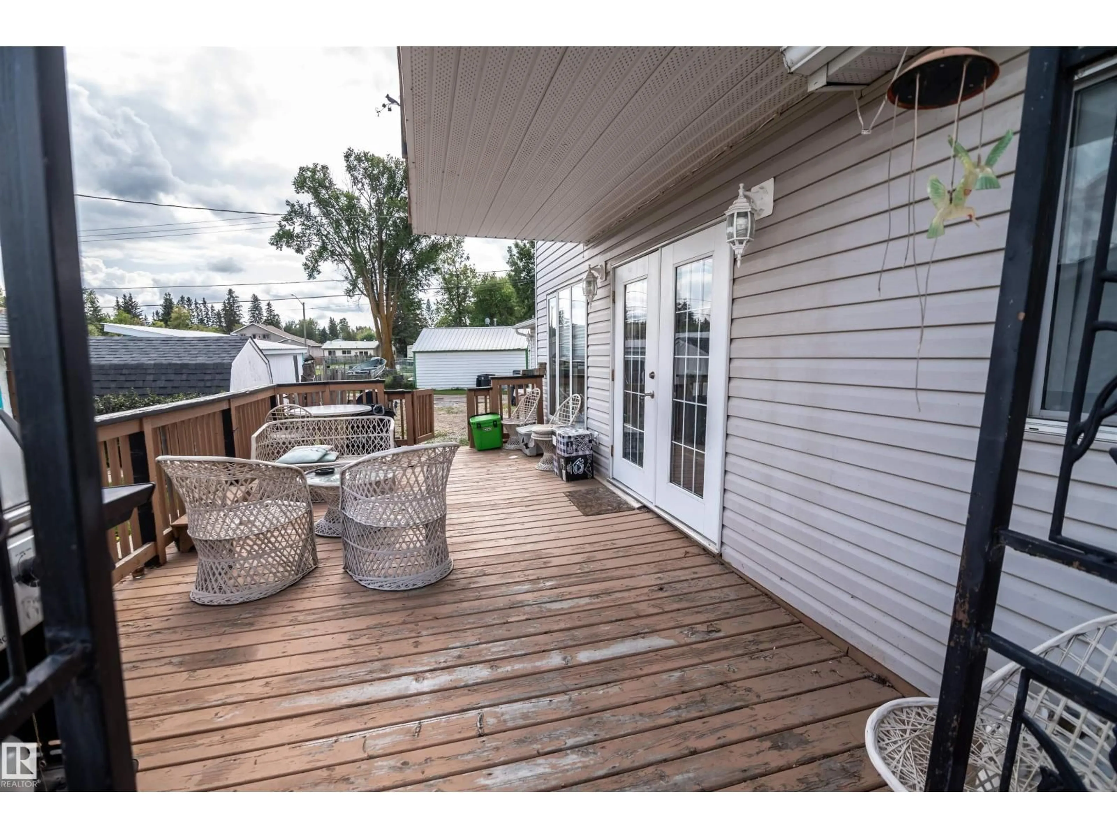 Patio, water/lake/river/ocean view for 4824 50A ST, Rural Lac Ste. Anne County Alberta T0E0A0