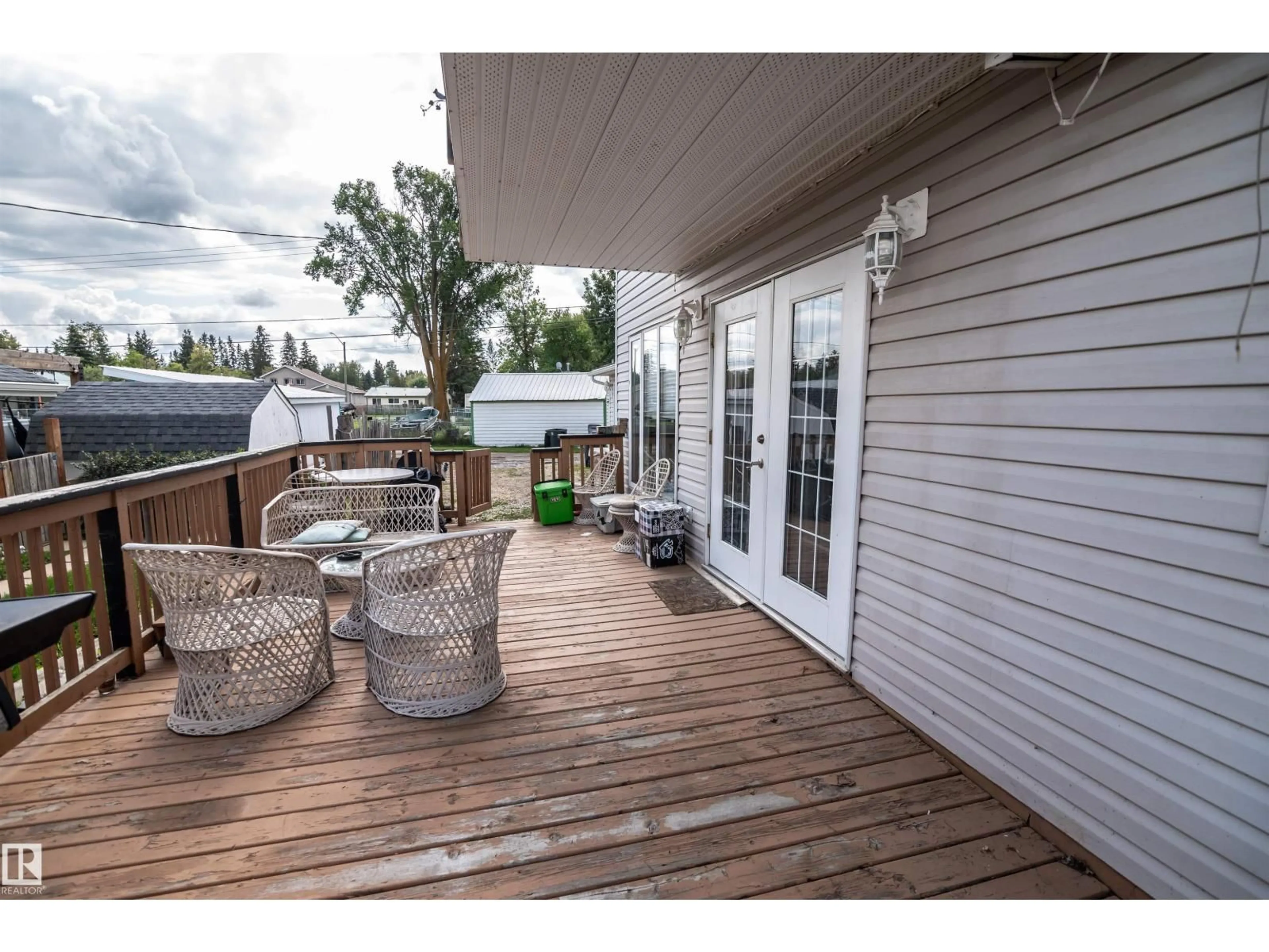 Patio, water/lake/river/ocean view for 4824 50A ST, Rural Lac Ste. Anne County Alberta T0E0A0