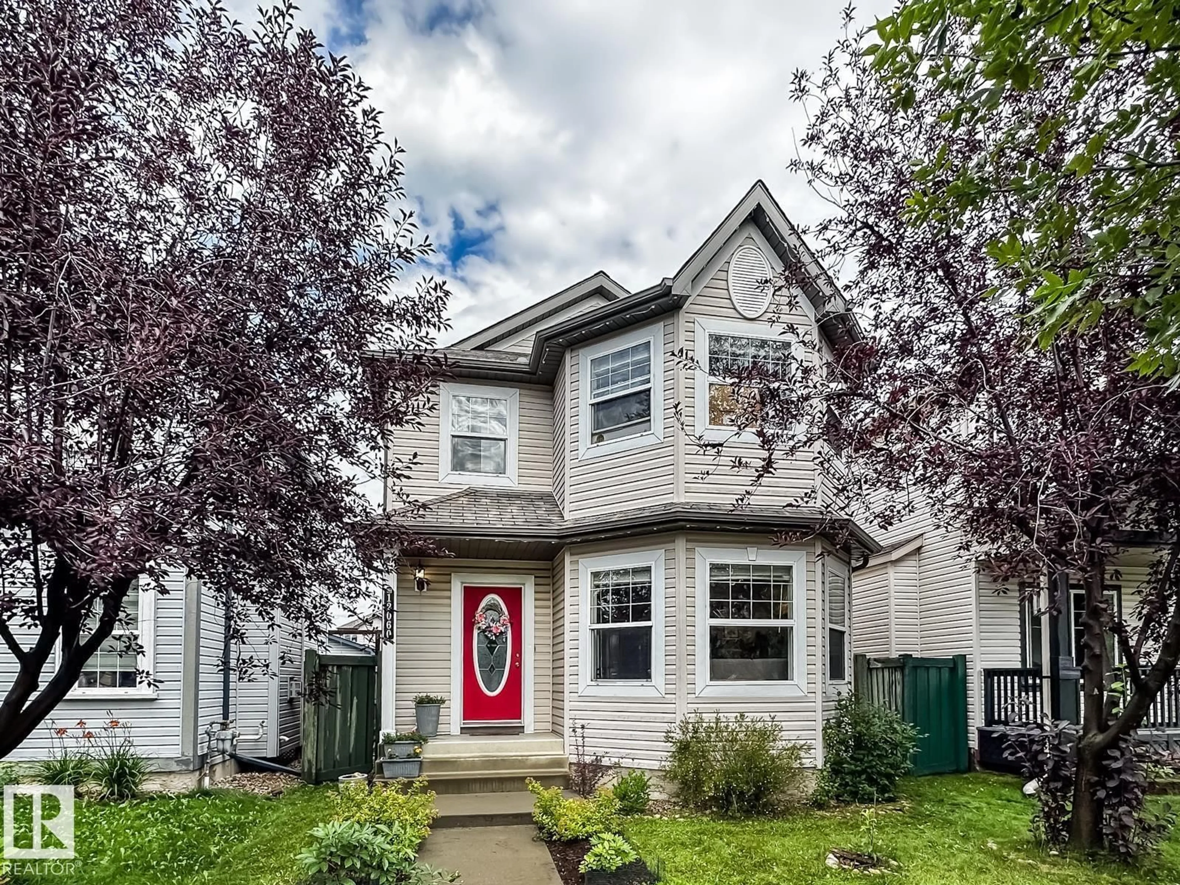 Home with vinyl exterior material, street for SW - 12060 19 AV, Edmonton Alberta T6W1W5
