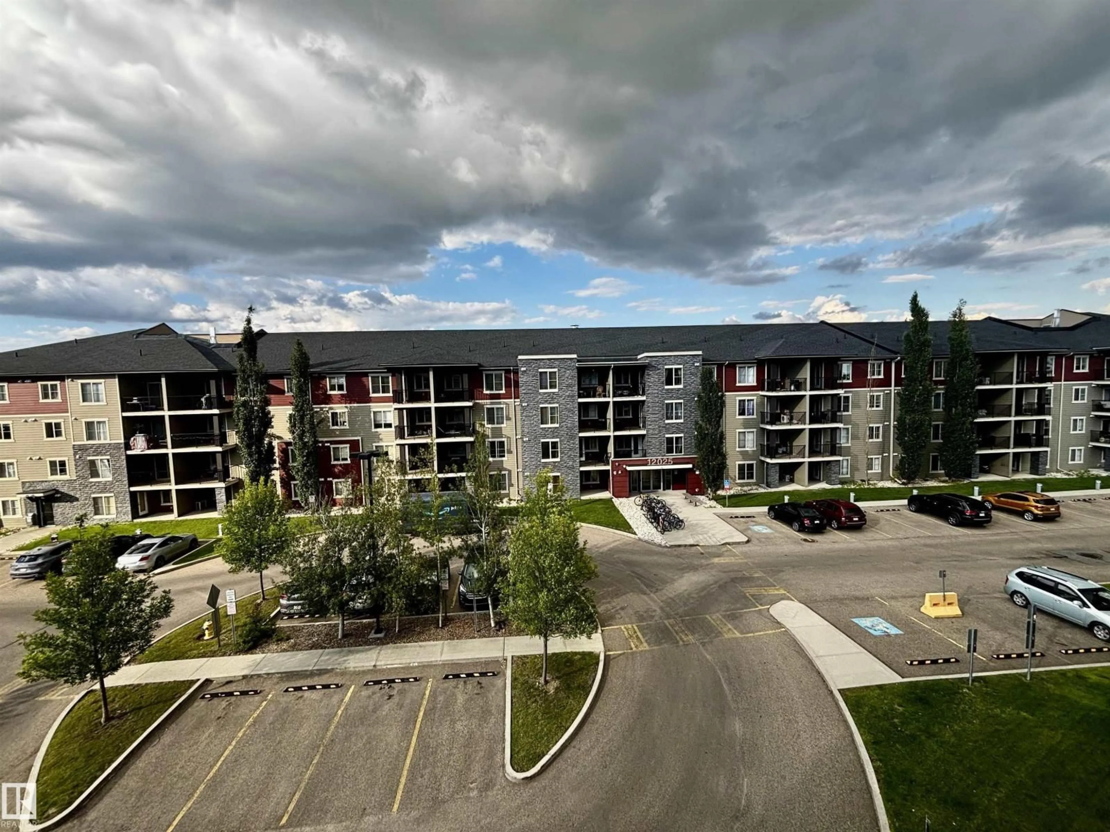 A pic from outside/outdoor area/front of a property/back of a property/a pic from drone, unknown for #409 - 12035 22 AV, Edmonton Alberta T6W2X9