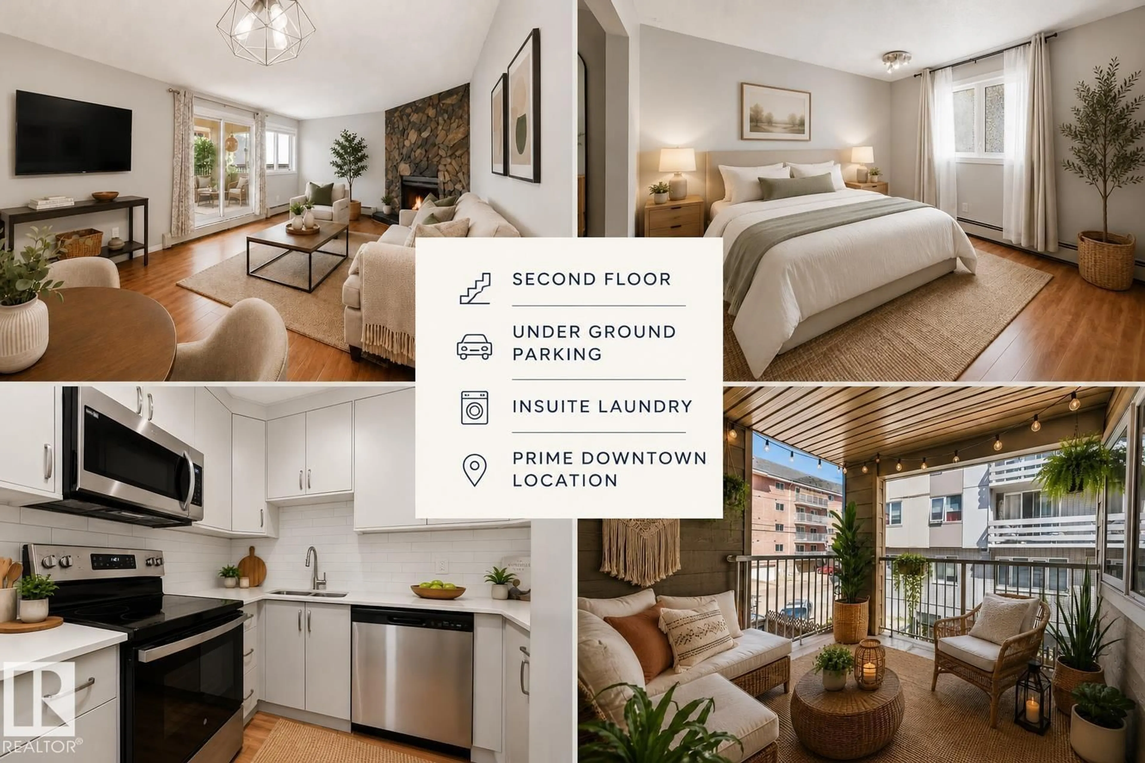 Open concept kitchen, unknown for #107 - 10138 116 ST, Edmonton Alberta T5K1V8