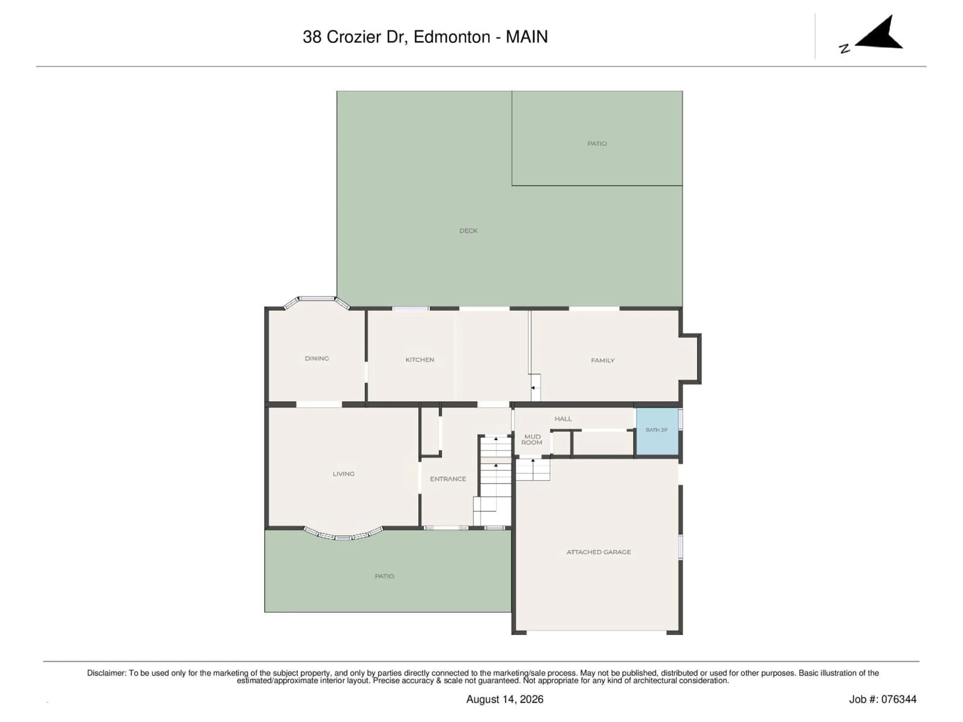 Floor plan for 38 24512 STURGEON RD, Rural Sturgeon County Alberta T8T0B3
