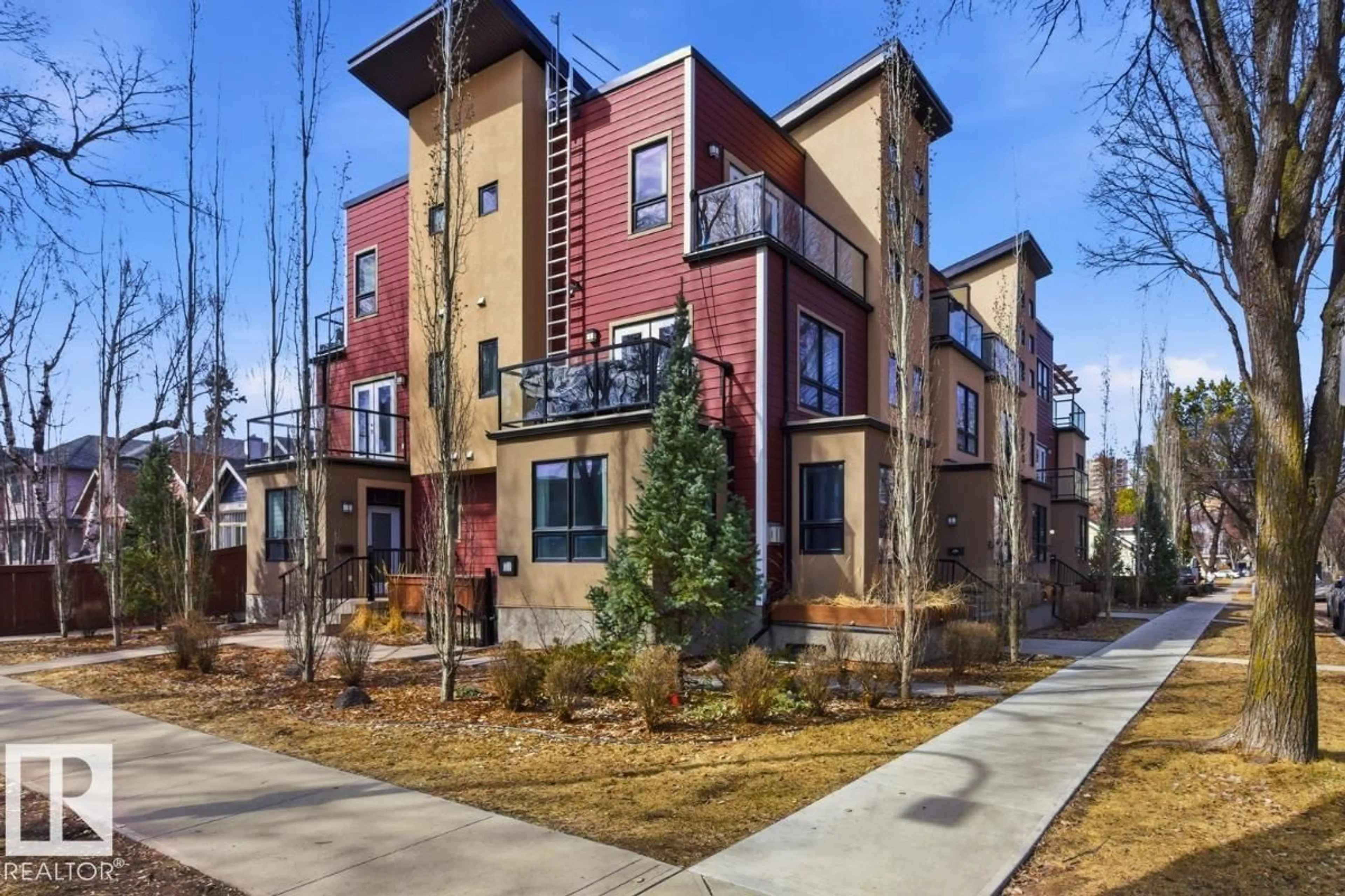 Home with brick exterior material, street for 10806 83 AV, Edmonton Alberta T6E2E7