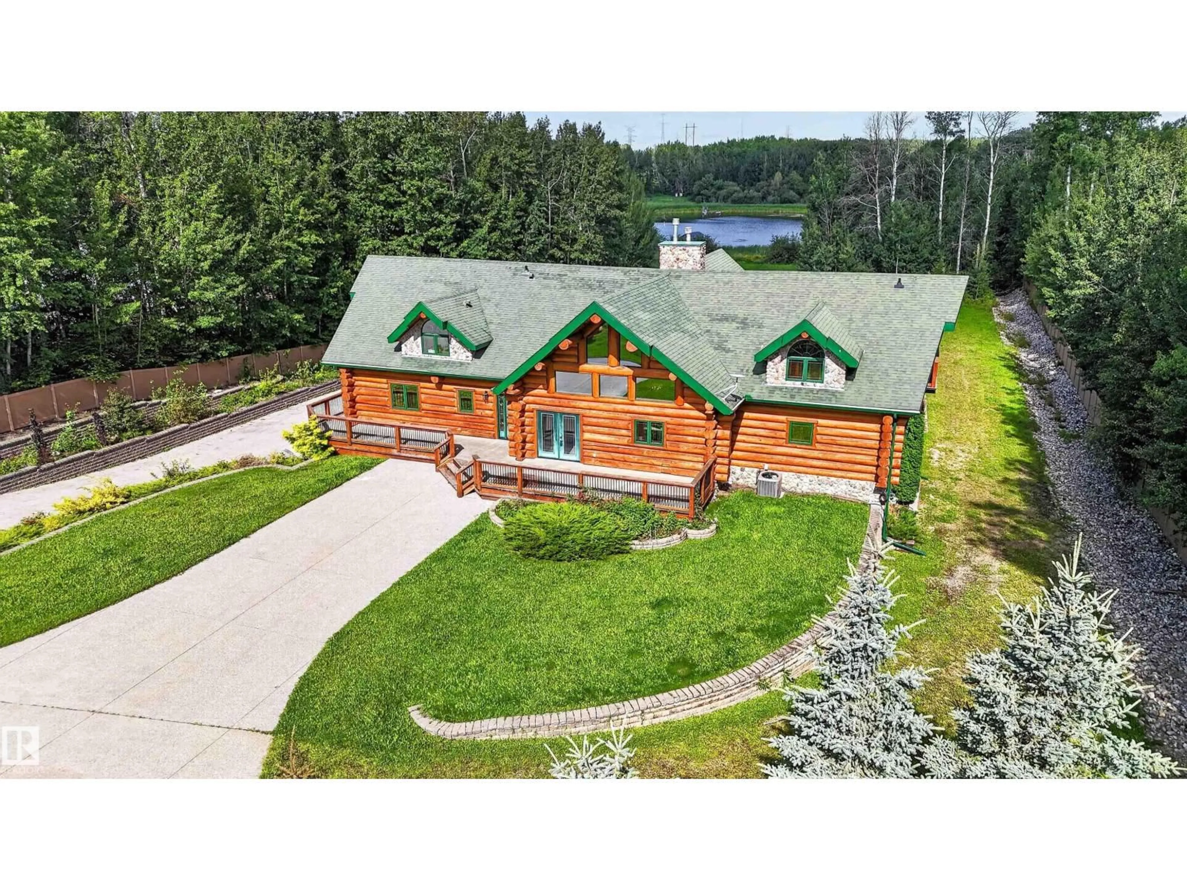 A pic from outside/outdoor area/front of a property/back of a property/a pic from drone, unknown for 52111 - 16 RGE ROAD 25, Rural Parkland County Alberta T7Y2M4
