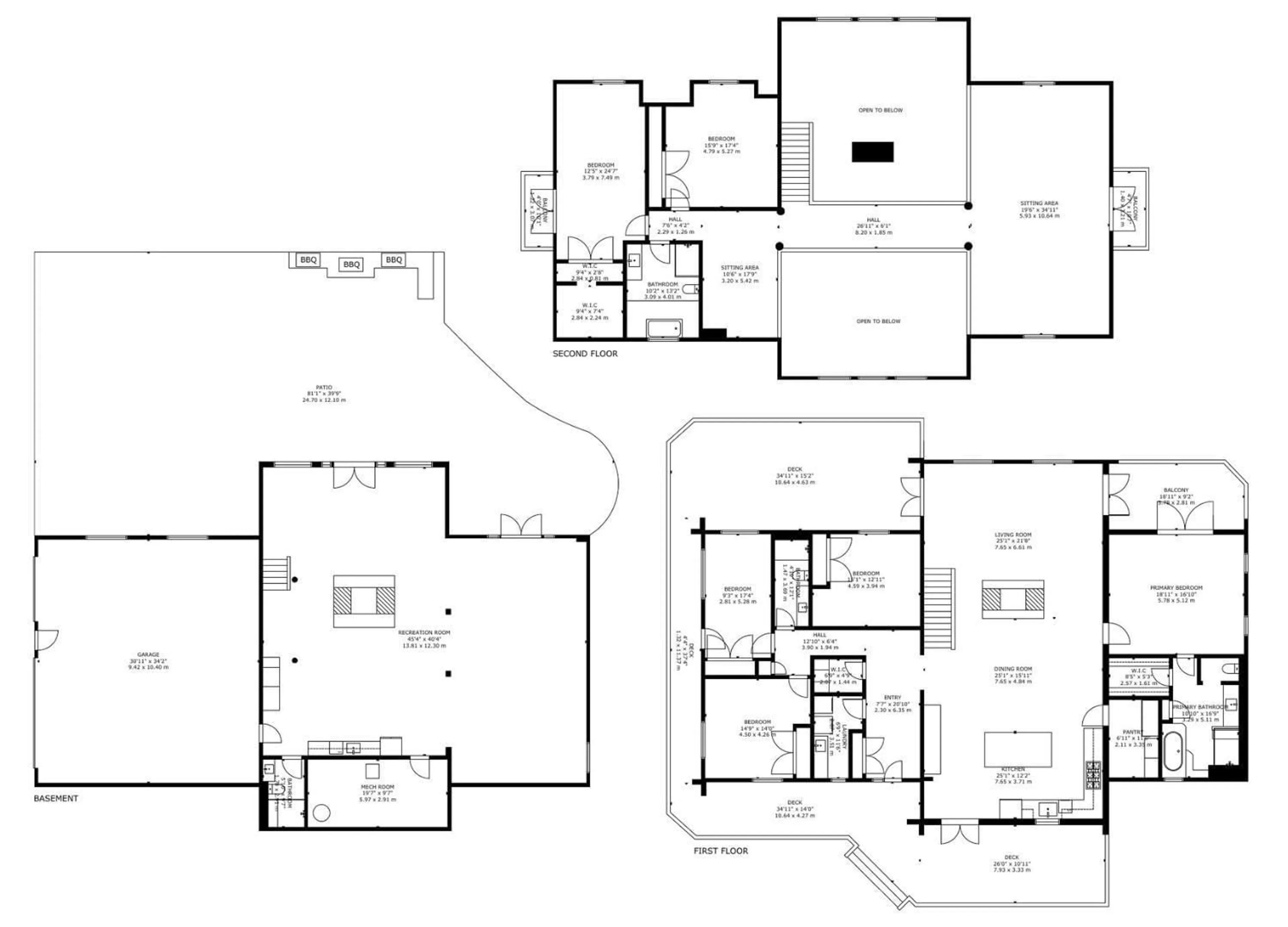 Floor plan for 52111 - 16 RGE ROAD 25, Rural Parkland County Alberta T7Y2M4