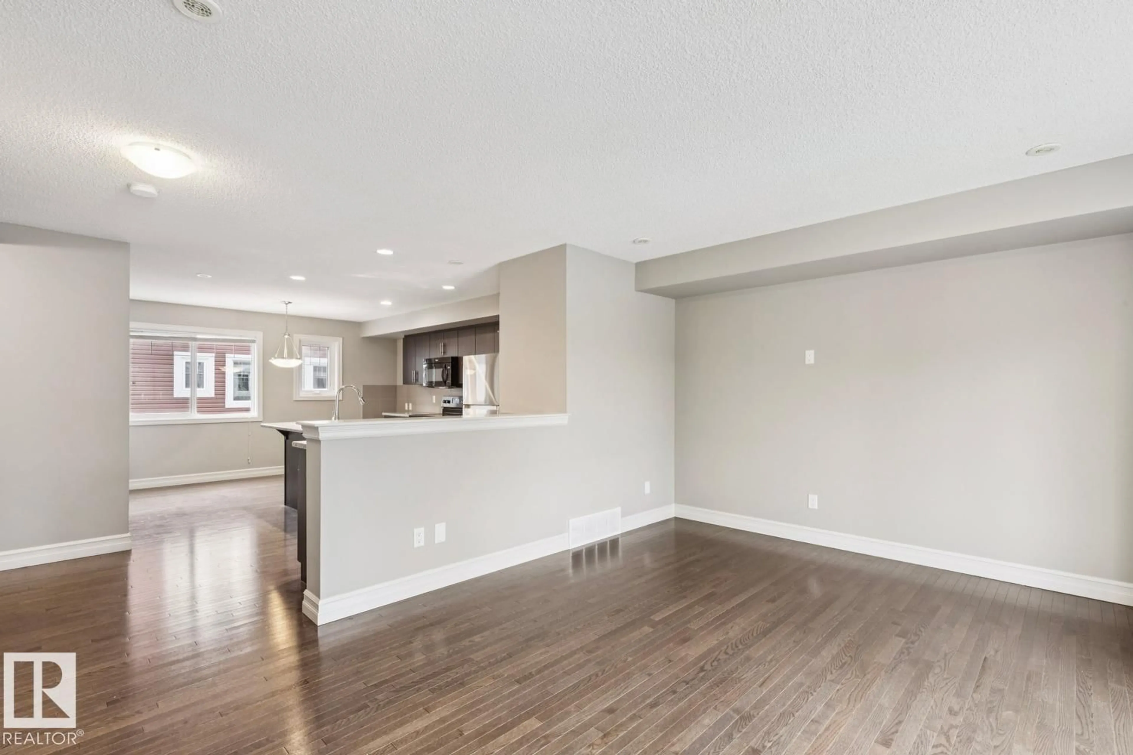 Open concept kitchen, unknown for 5409 3 AV SW, Edmonton Alberta T6X0W7