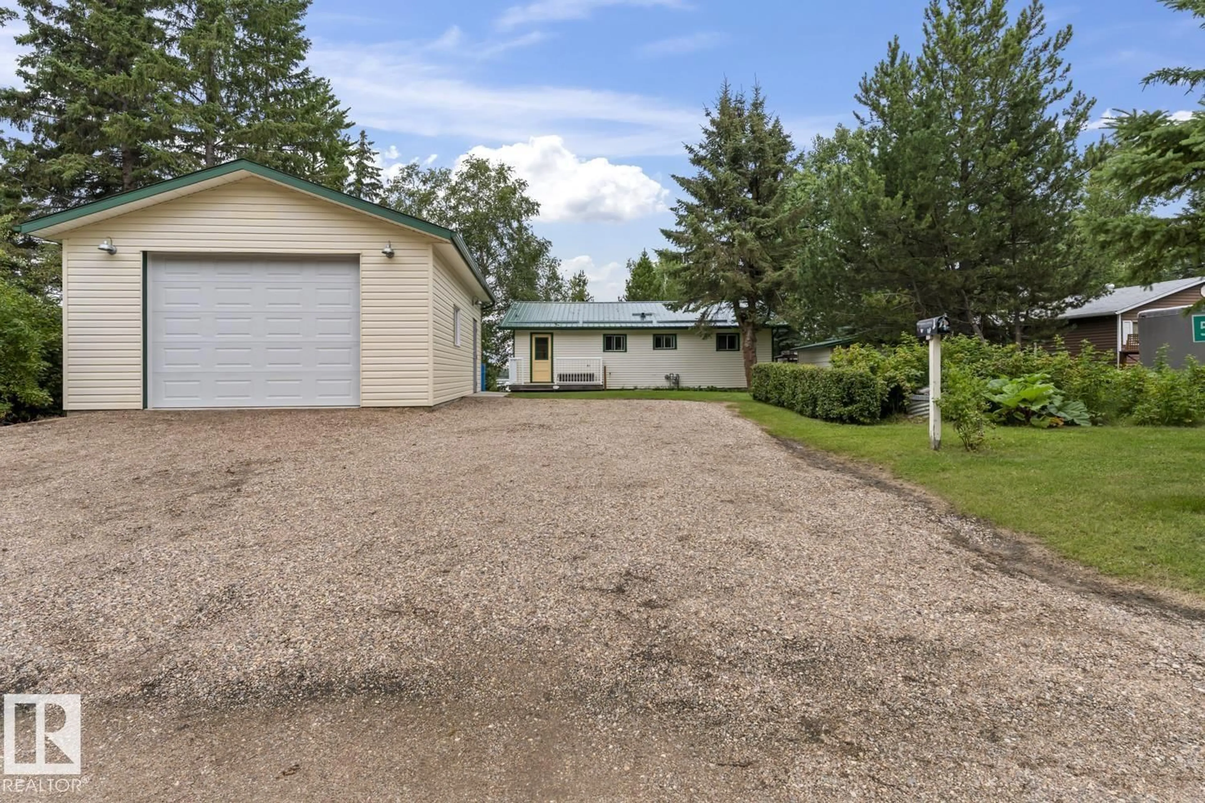 A pic from outside/outdoor area/front of a property/back of a property/a pic from drone, street for 110 A - 514 RNG ROAD, Rural St. Paul County Alberta T0E0C0