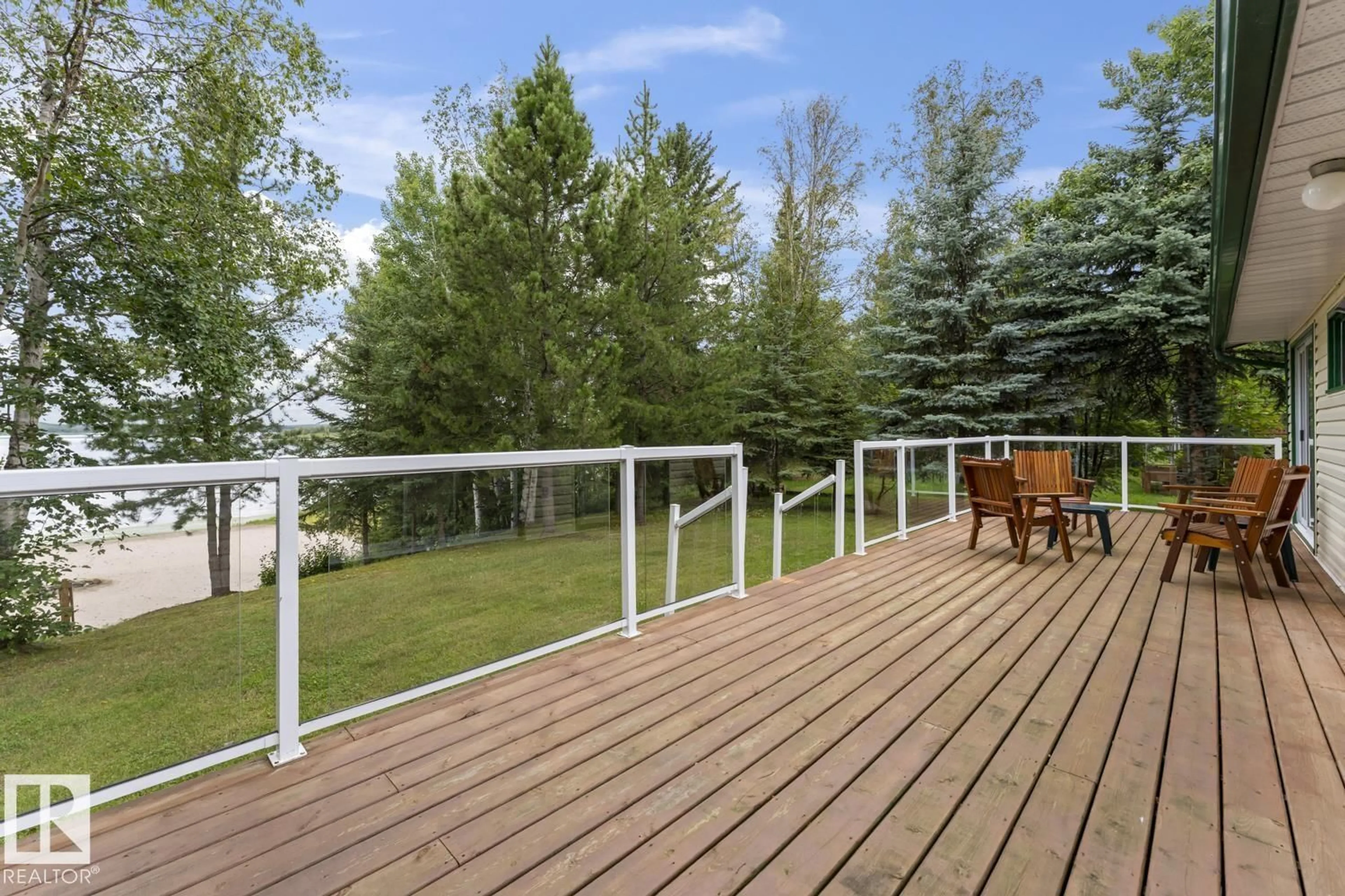 Patio, forest/trees view for 110 A - 514 RNG ROAD, Rural St. Paul County Alberta T0E0C0