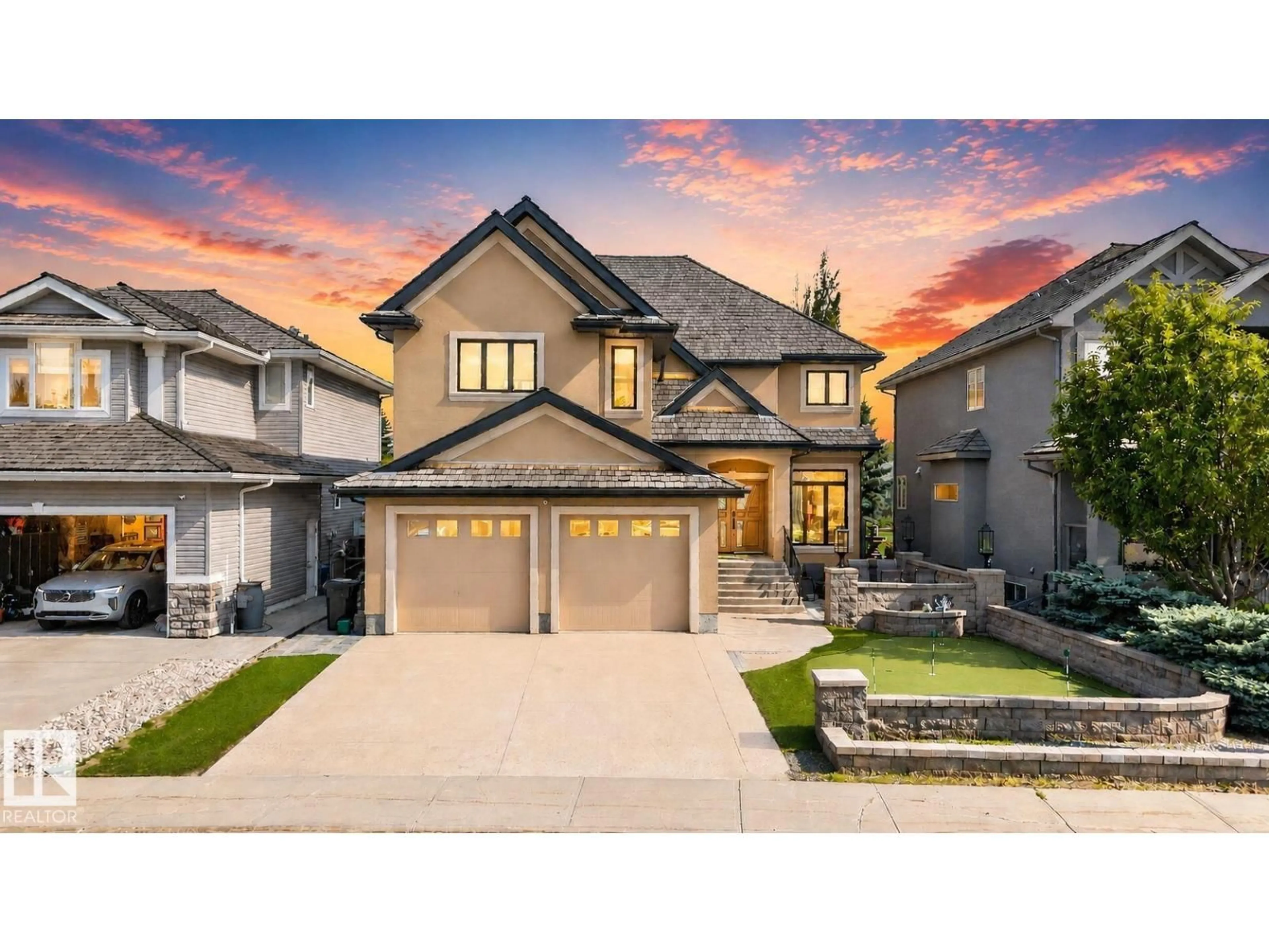 Home with brick exterior material, street for 93 NOTTINGHAM, Sherwood Park Alberta T8A3A8