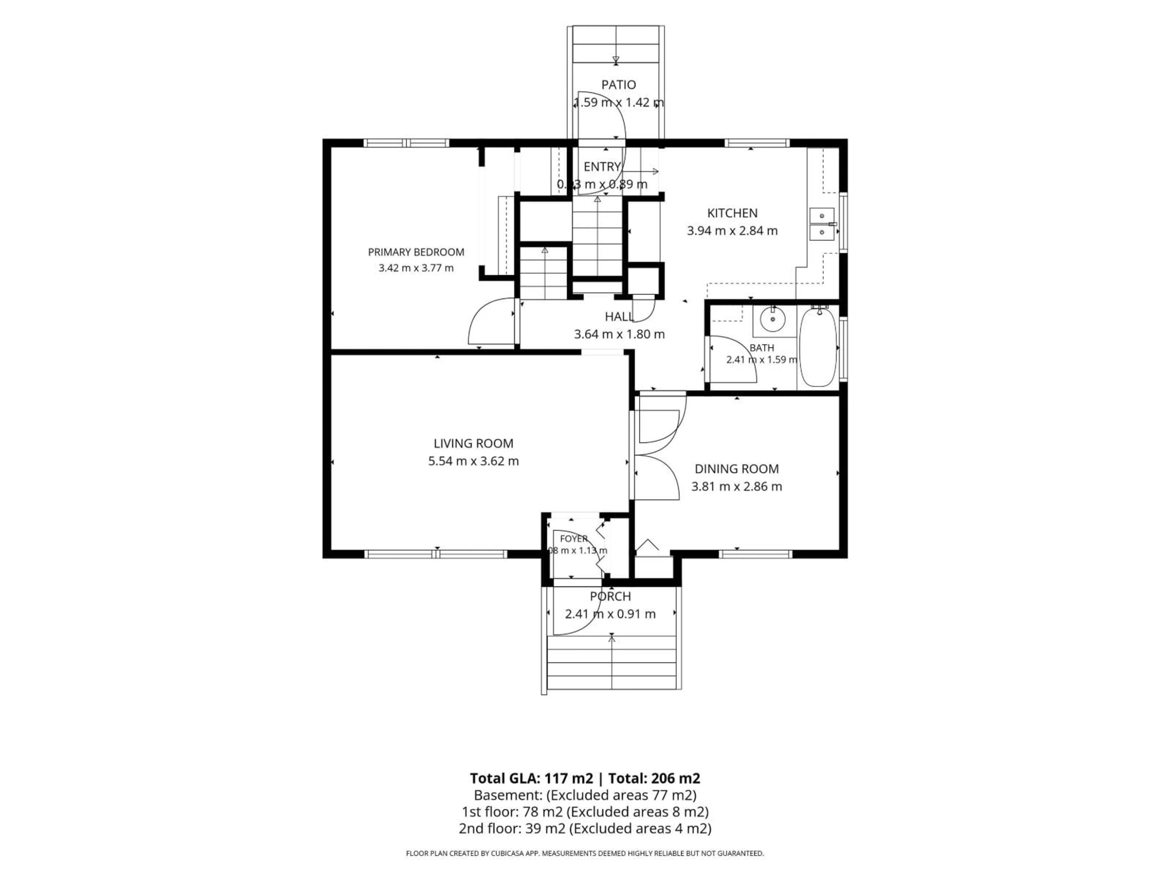 Floor plan for NW - 6209 106 ST, Edmonton Alberta T6H2V1