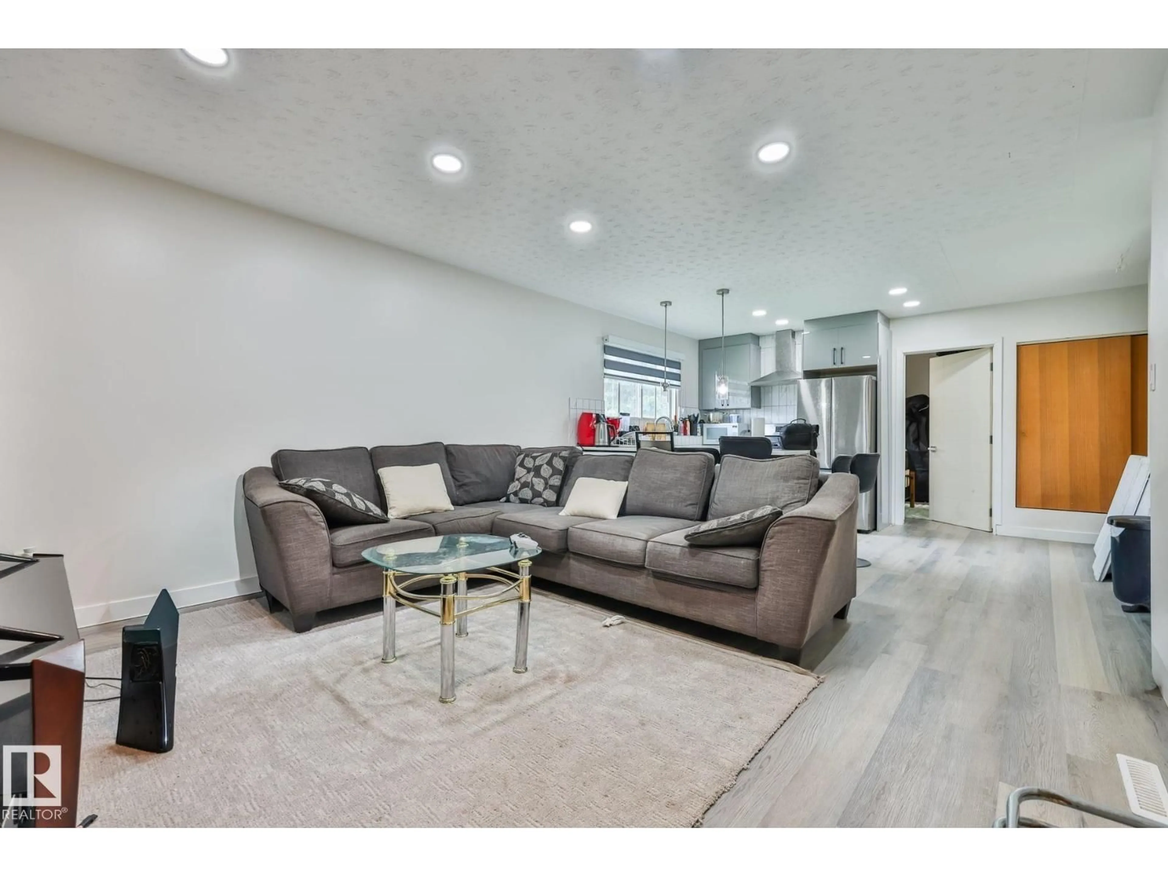 Living room with furniture, unknown for NW - 13608 114 ST, Edmonton Alberta T5E5E6