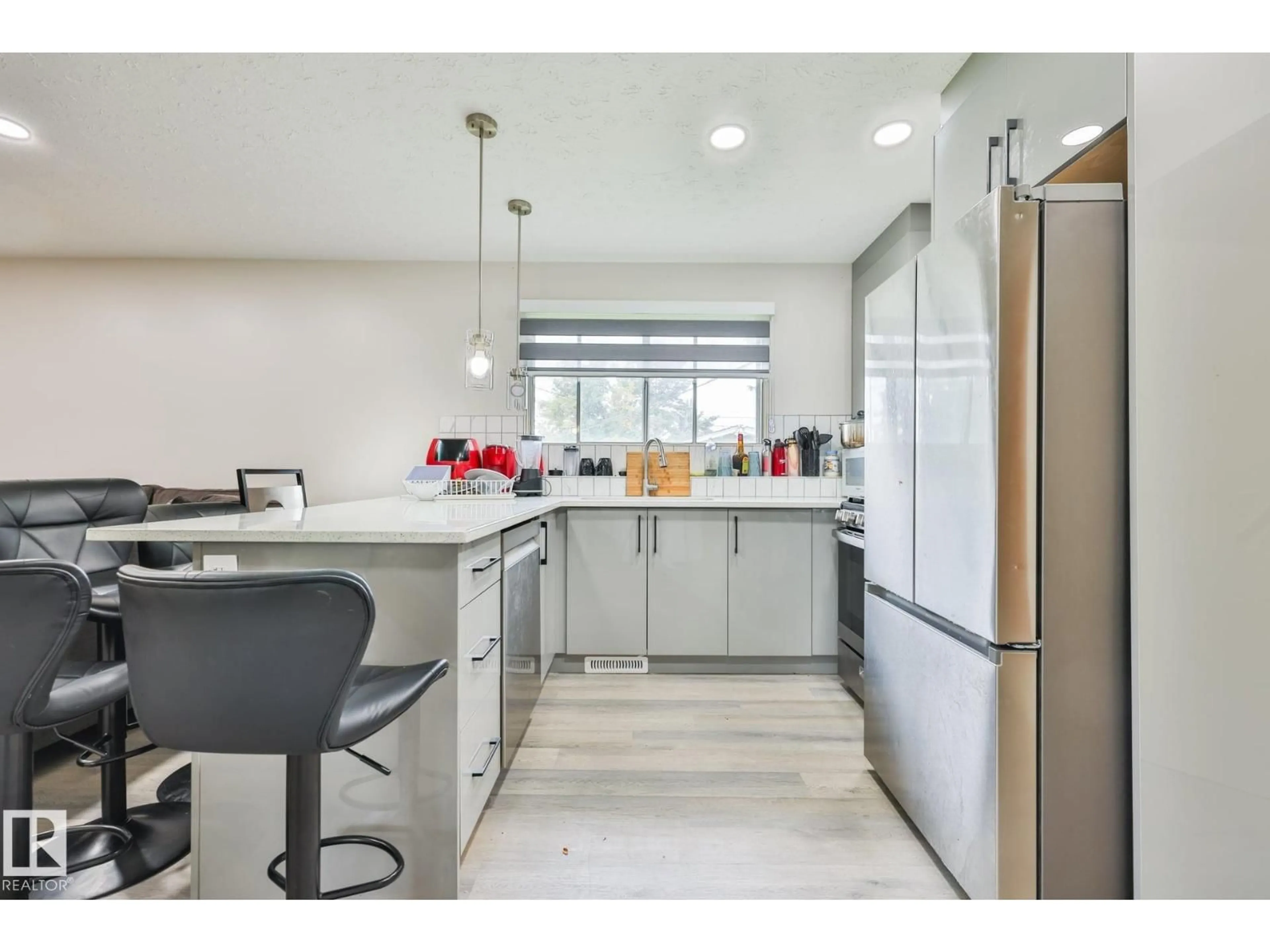Open concept kitchen, unknown for NW - 13608 114 ST, Edmonton Alberta T5E5E6