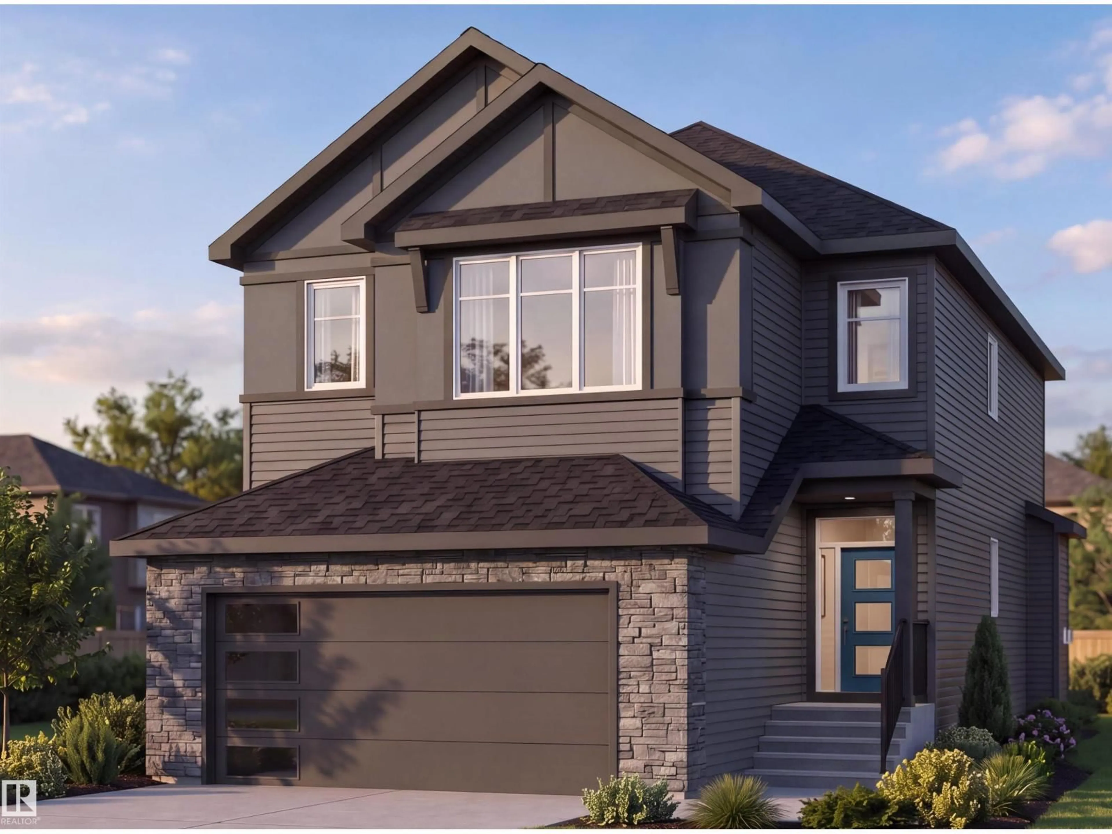 Home with vinyl exterior material, street for 573 ASHGROVE CIRCLE, Leduc Alberta T9E0K8