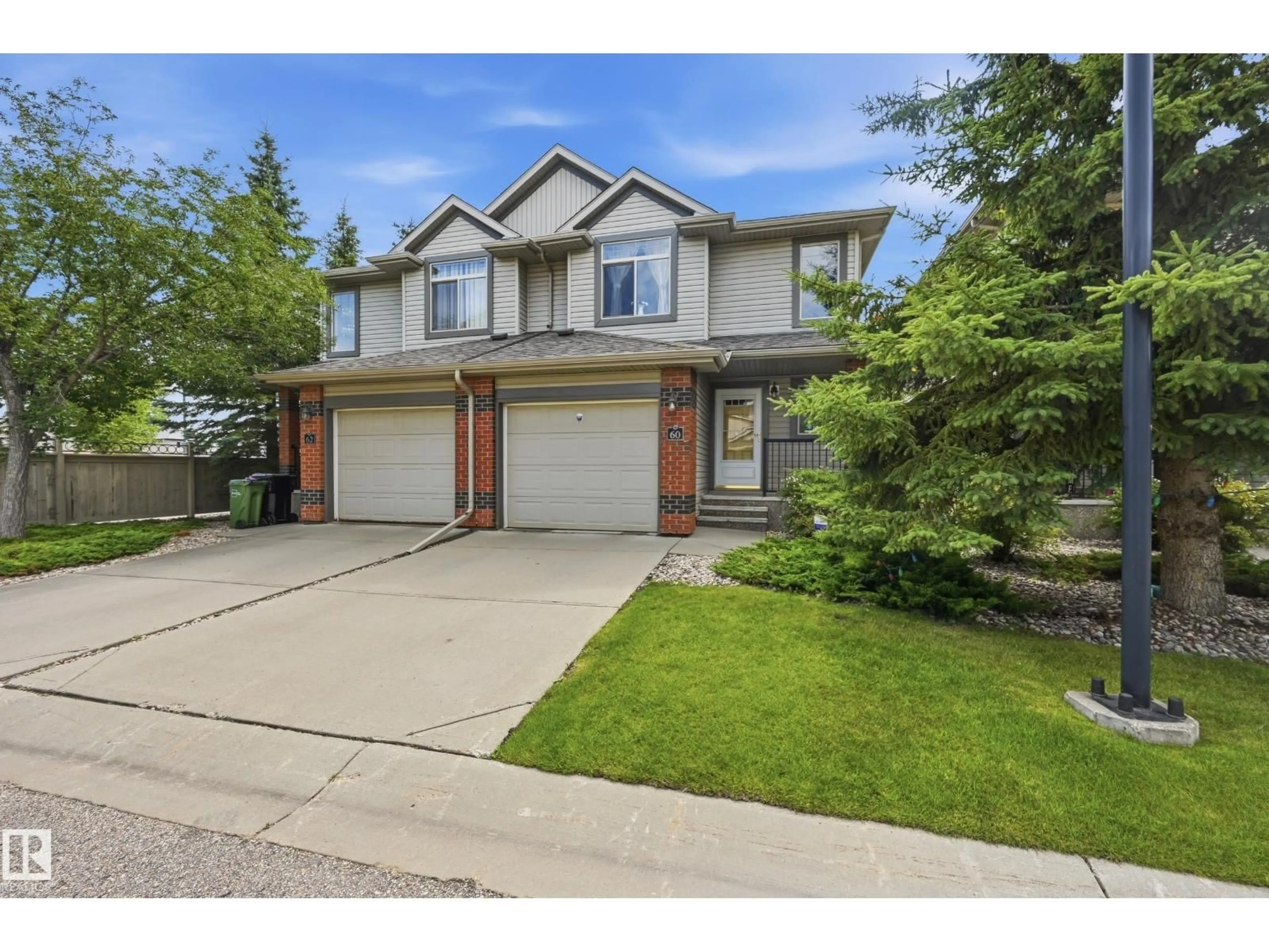 A pic from outside/outdoor area/front of a property/back of a property/a pic from drone, street for #60 - 1128 156 ST, Edmonton Alberta T6R0C9