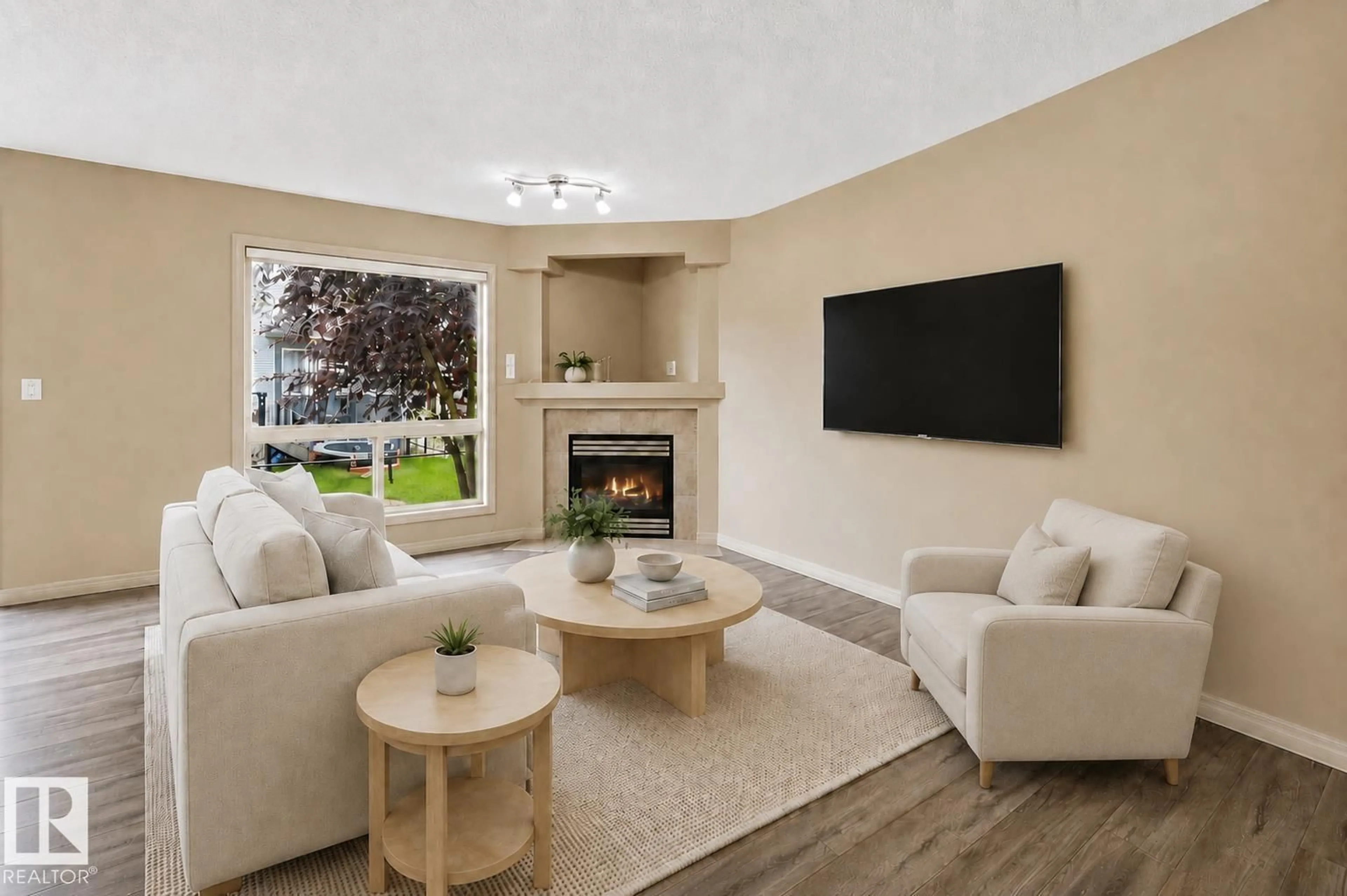 Living room with furniture, unknown for #60 - 1128 156 ST, Edmonton Alberta T6R0C9