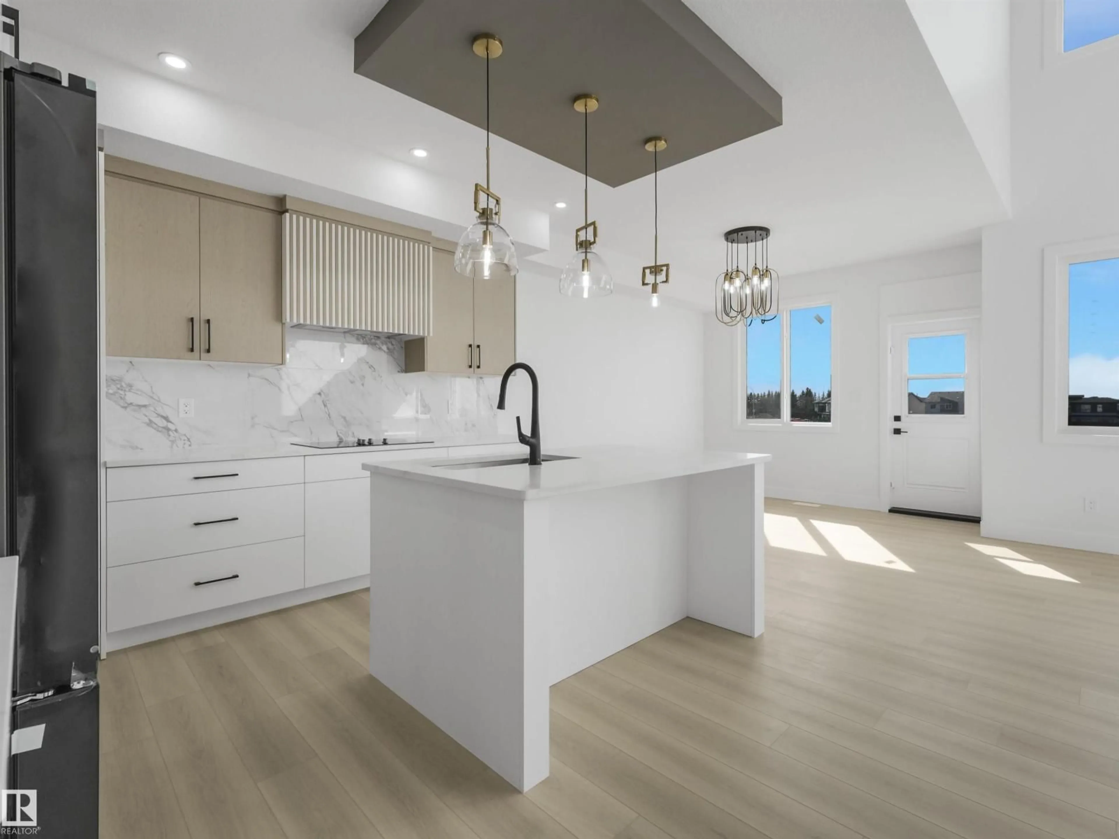 Open concept kitchen, unknown for 760 32 STREET, Edmonton Alberta T6X3M5