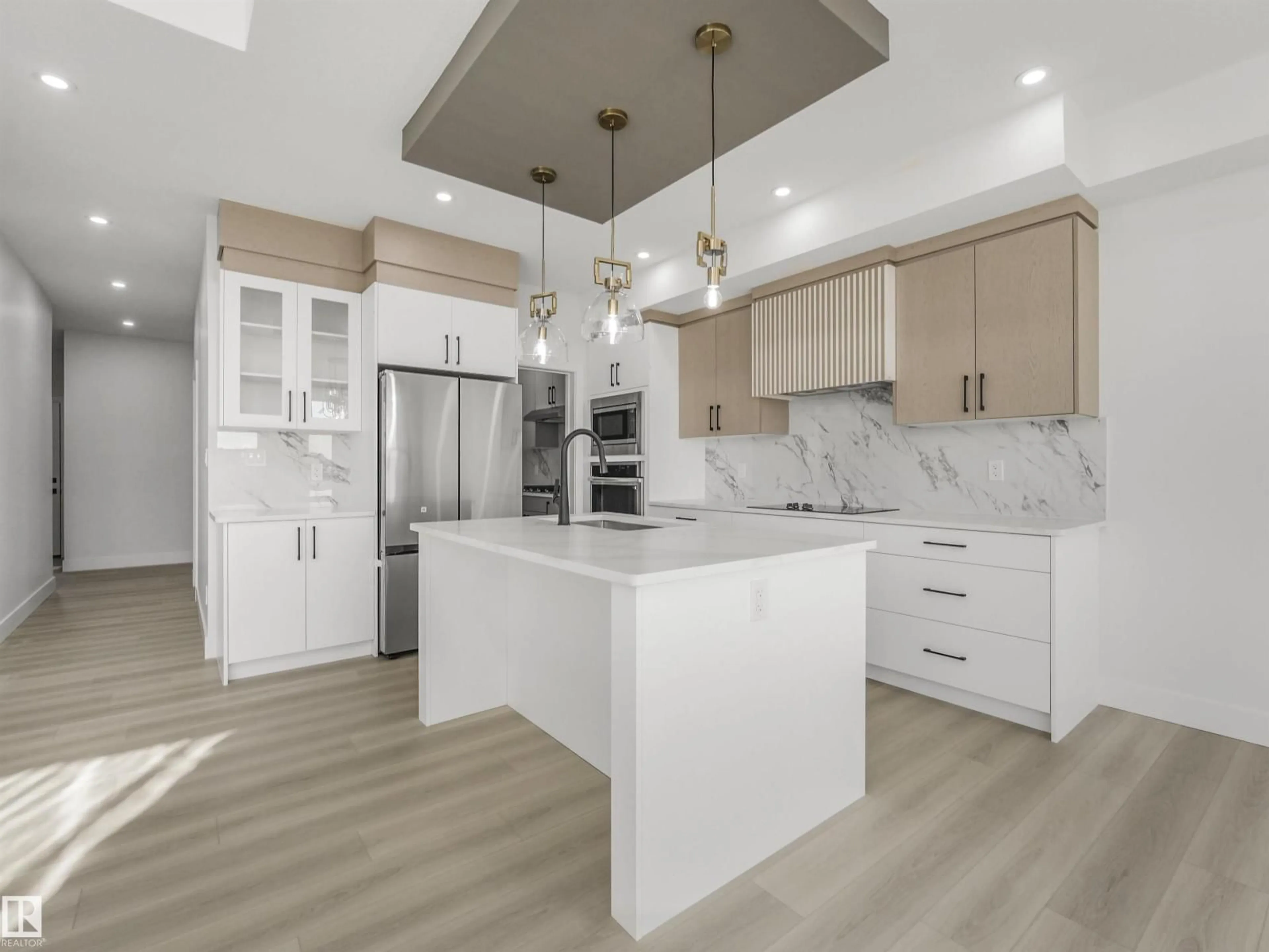 Open concept kitchen, unknown for 760 32 STREET, Edmonton Alberta T6X3M5